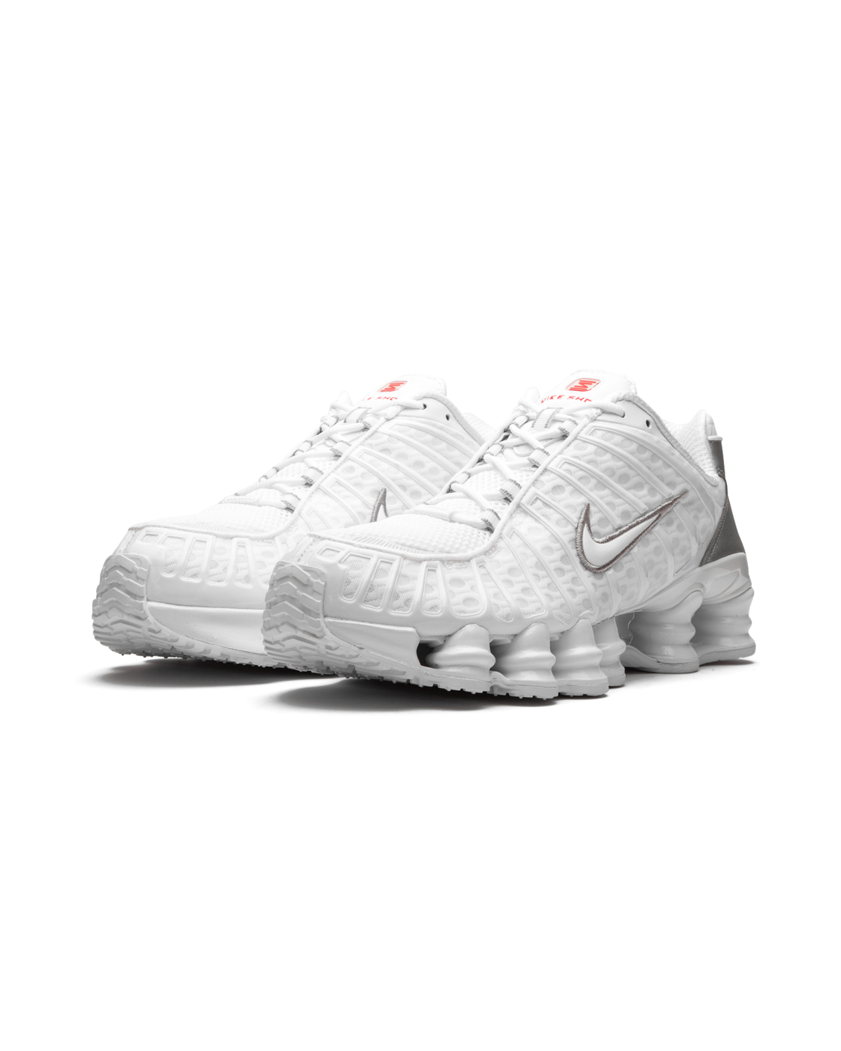 Nike Shox TL White Metallic Silver