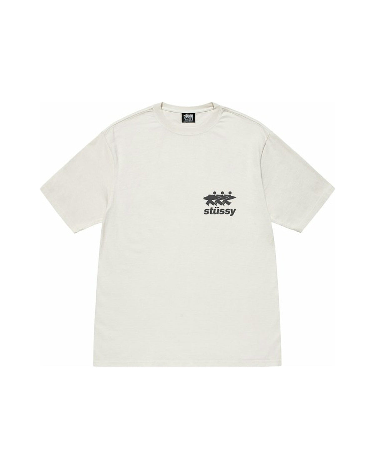 Stussy Surfwalk Pigment Dyed Tee Natural