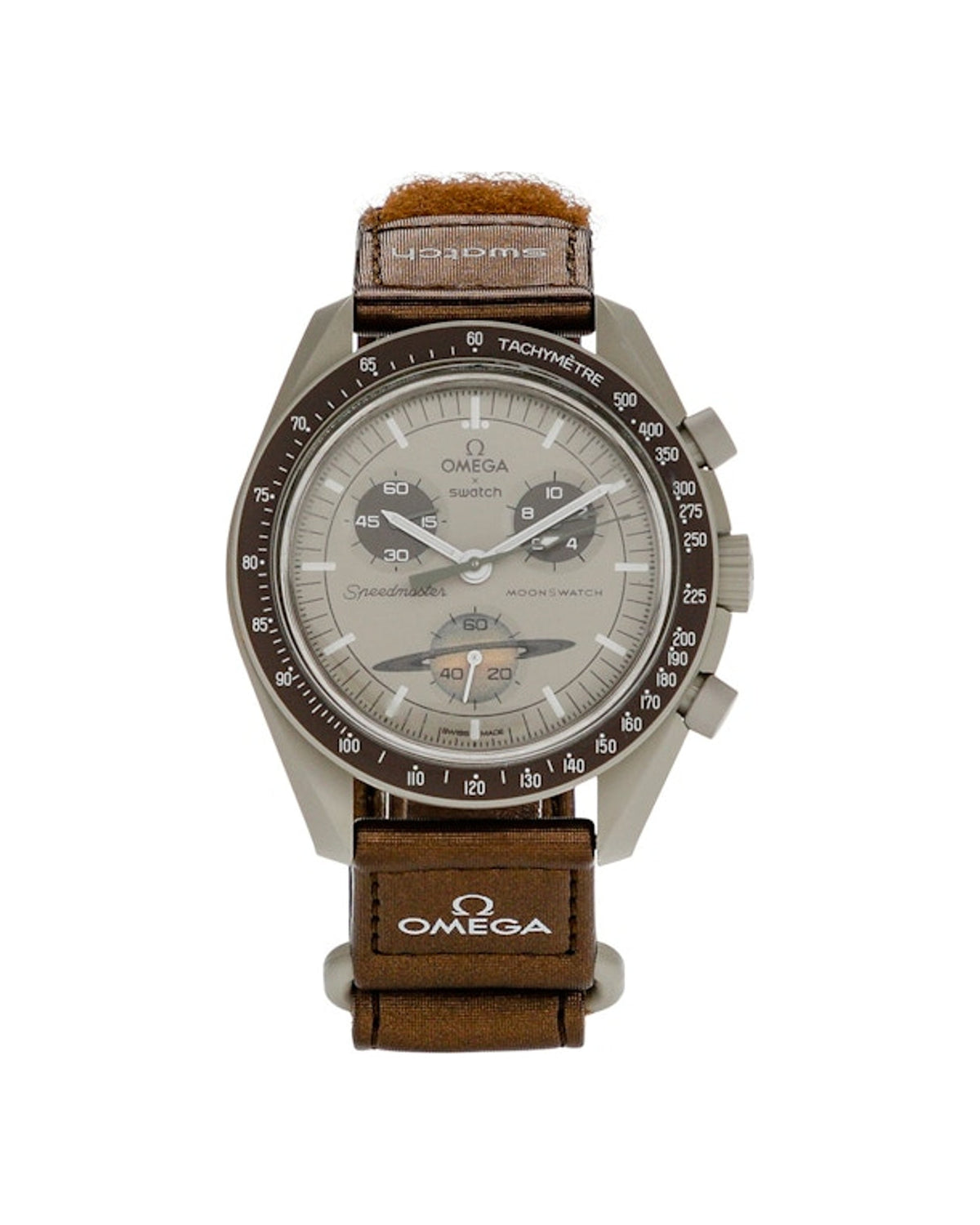 Swatch x Omega Bioceramic Moonswatch Mission to Saturn SO33T100