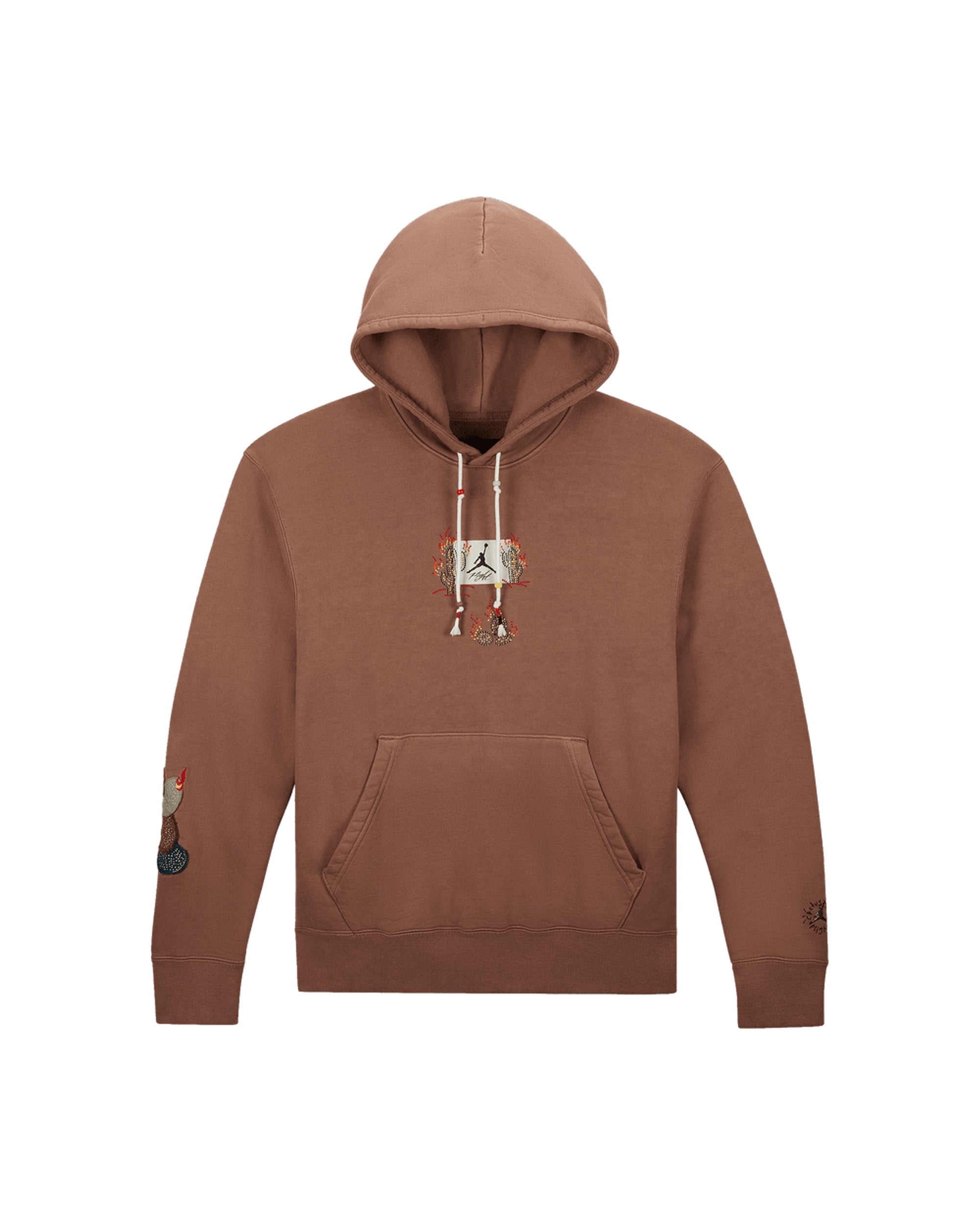 Travis Scott x Jordan Flight Graphic Hoodie Archaeo Brown