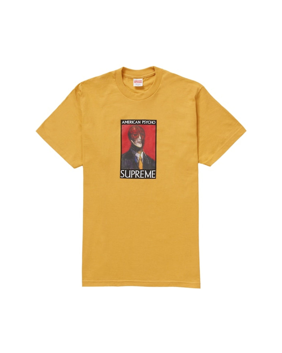 Supreme American Psycho Tee Mustard