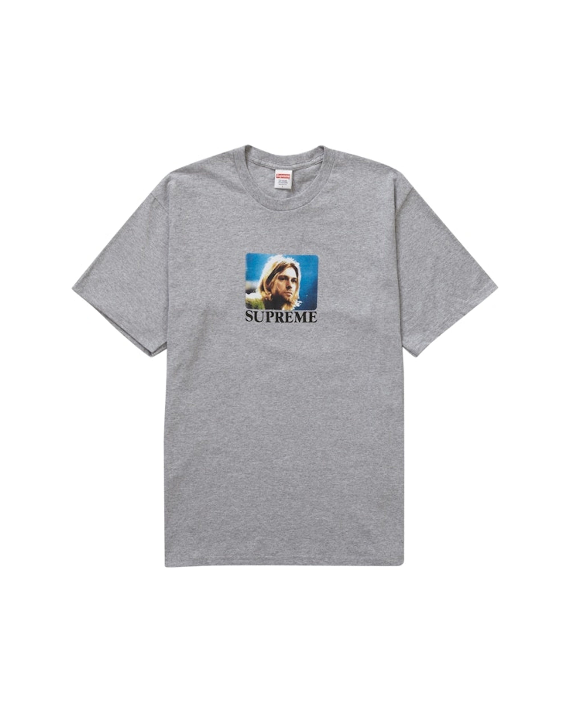 Supreme Kurt Cobain Tee Heather Grey