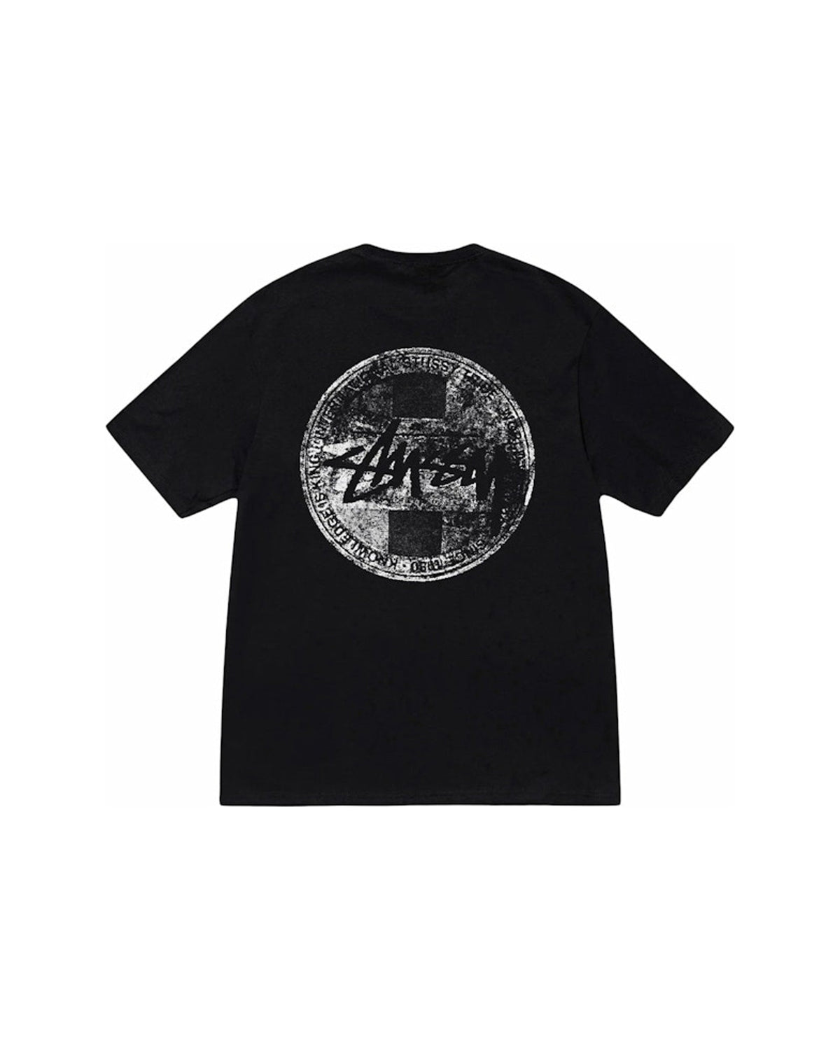 Stussy Dot Stamp Tee Black