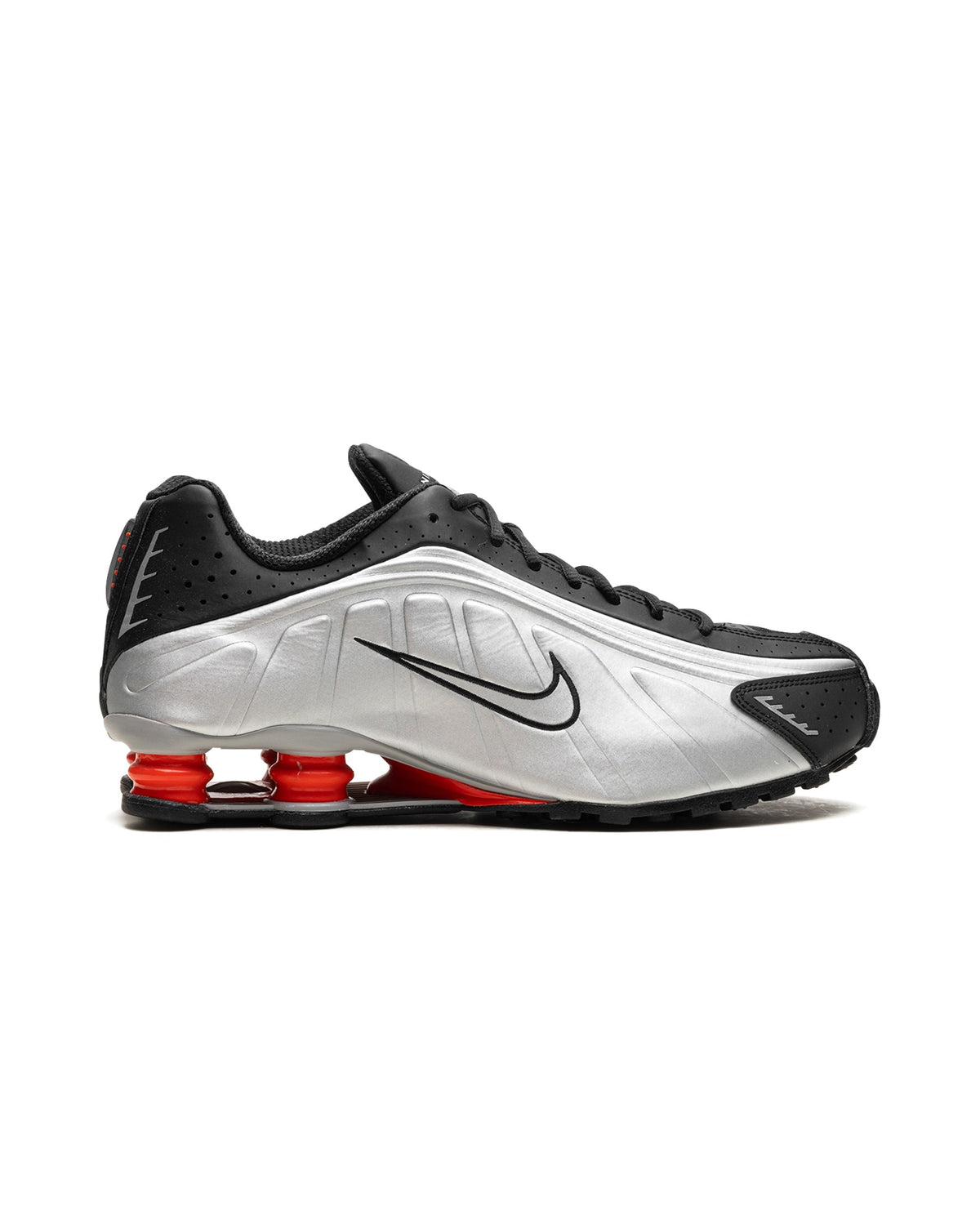Nike Shox R4 Black Metallic Silver (2025)