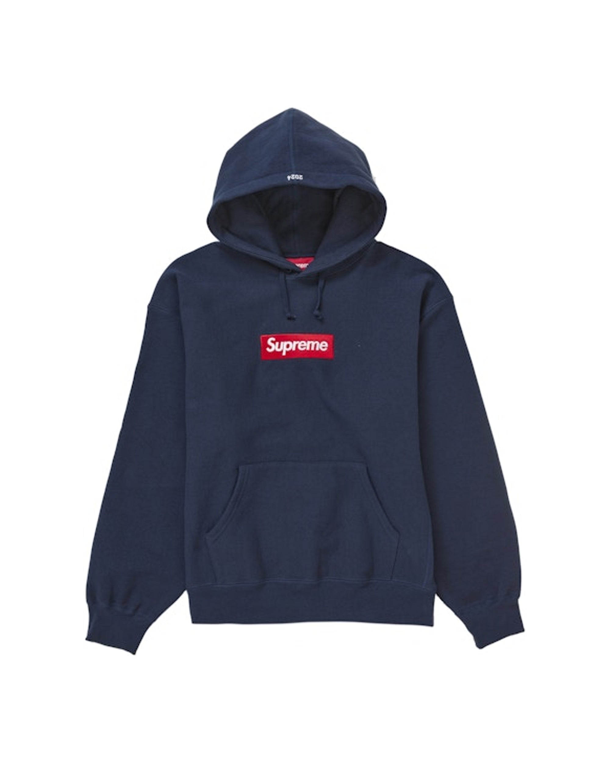 Supreme Box Logo Hoodie (FW24) Navy
