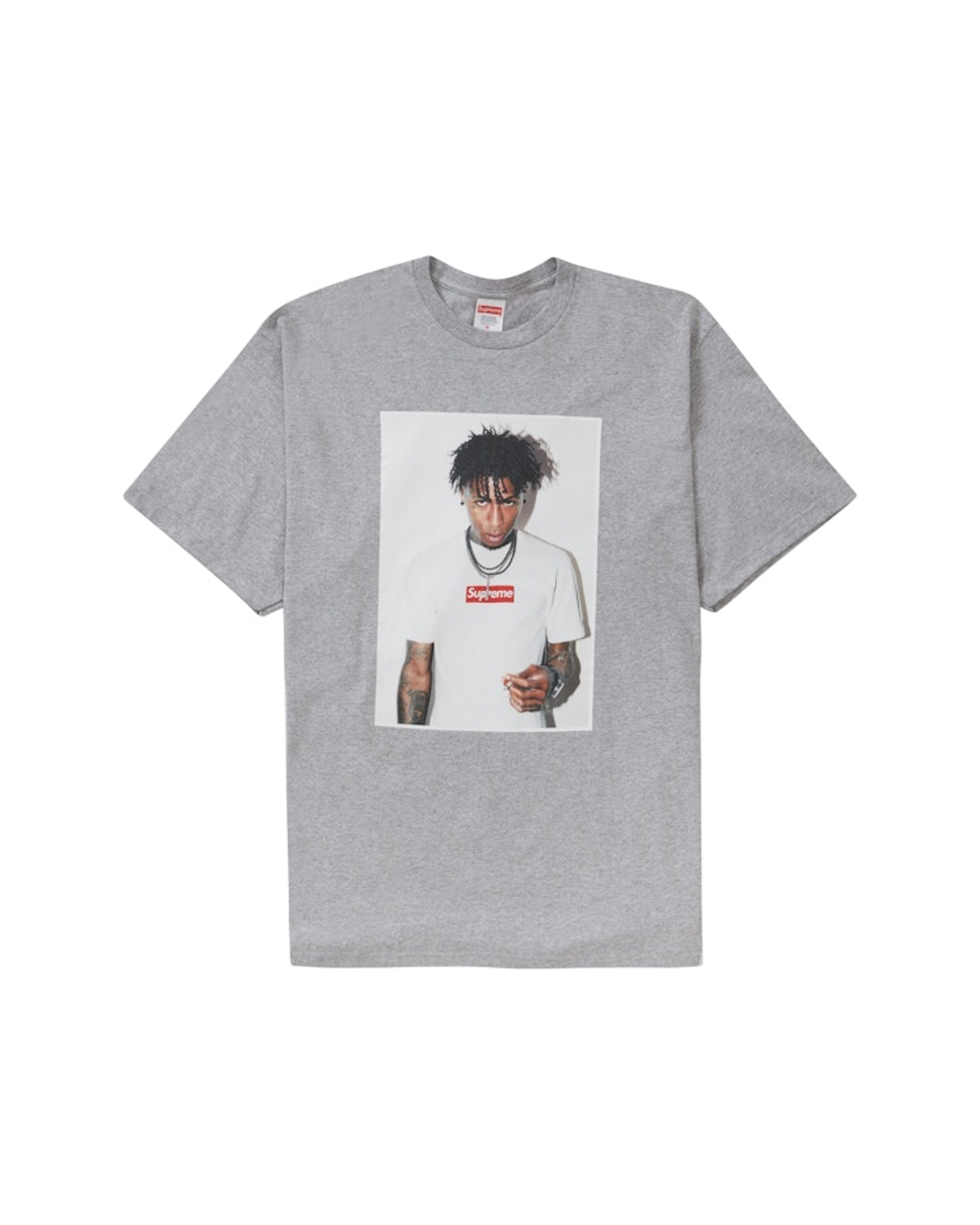 Supreme NBA Youngboy Tee Heather Grey