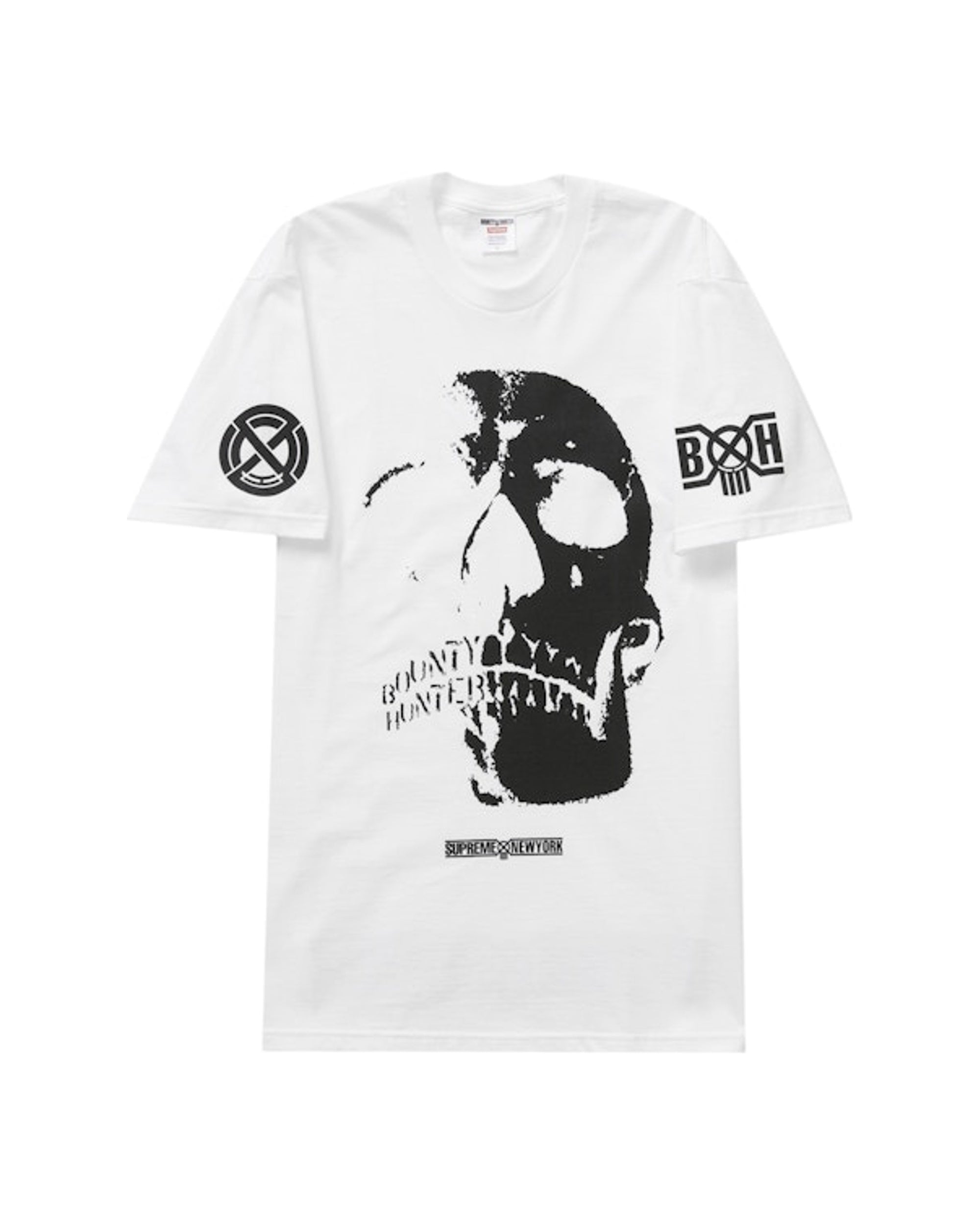 Supreme Bounty Hunter Skulls Tee White