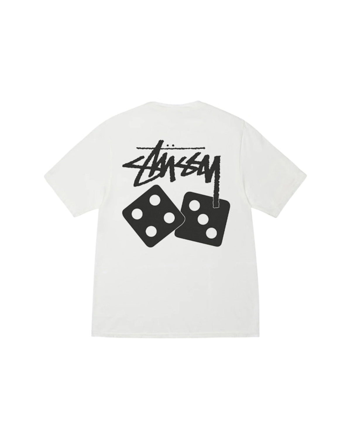 Stussy Dice Pigment Dyed Tee Natural