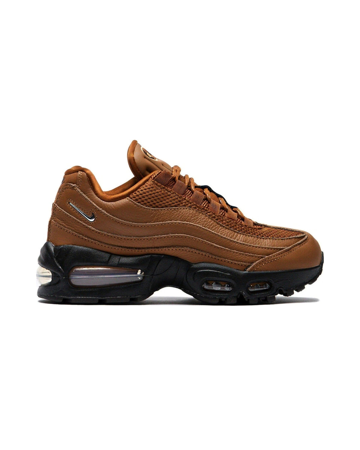 Nike Air Max 95 Big Bubble Light British Tan Jewel Swoosh (Women's)