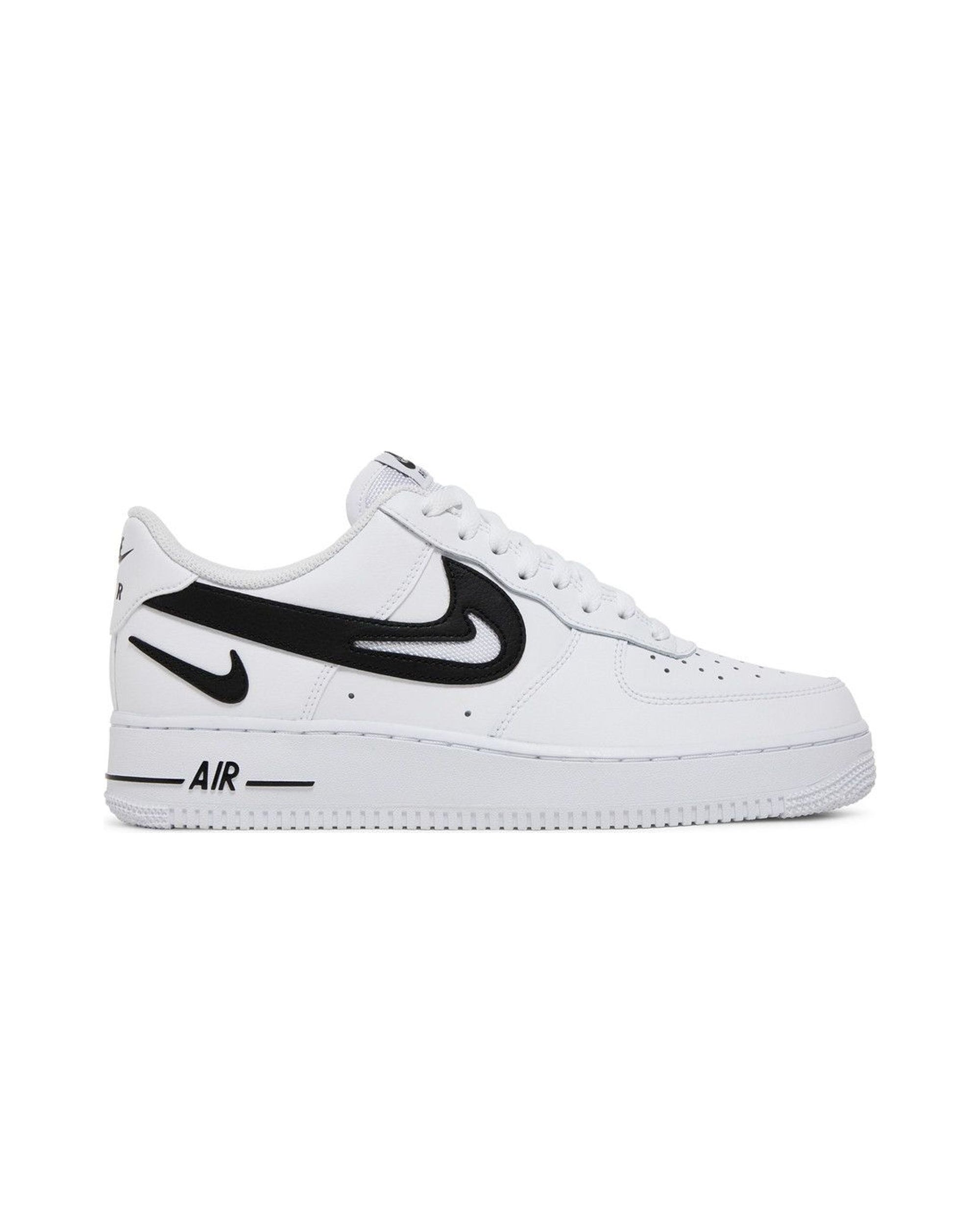 Nike Air Force 1 Low '07 FM Cut Out Swoosh White Black