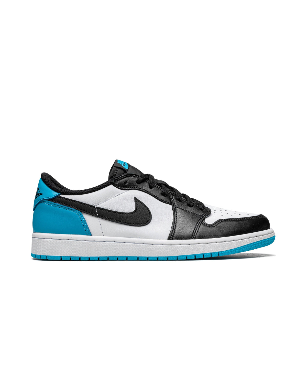 Jordan 1 Retro Low OG Black Dark Powder Blue