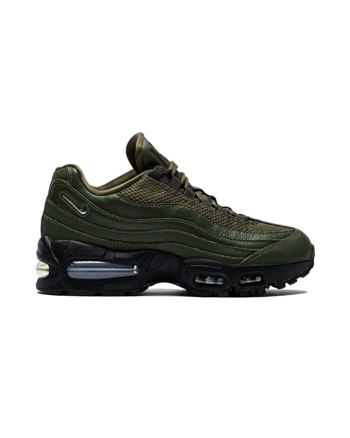 Nike Air Max 95 Big Bubble Cargo Khaki Jewel Swoosh (Women's)
