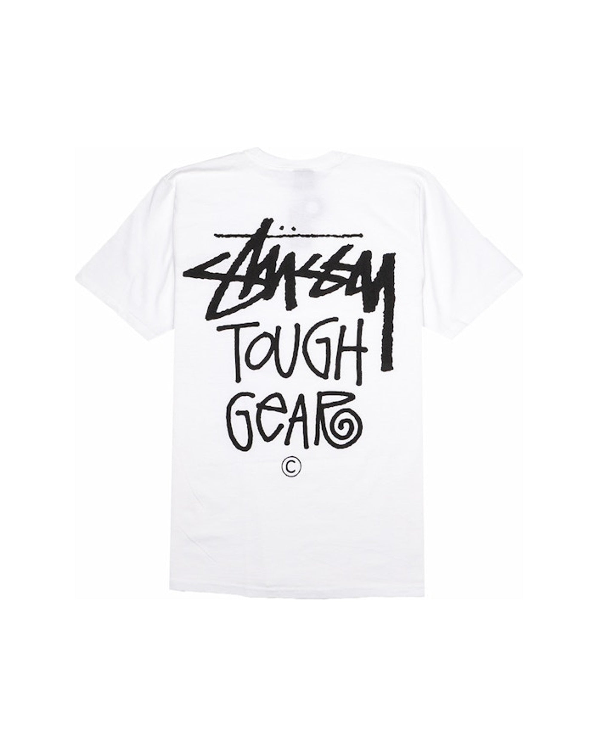 Stussy Tough Gear Tee White