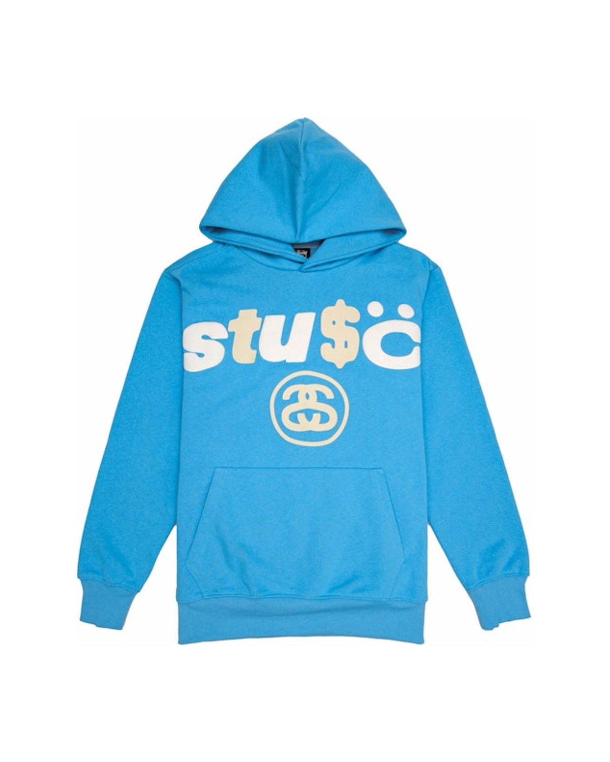 Stussy x CPFM 8 Ball Pigment Dyed Hoodie Blue
