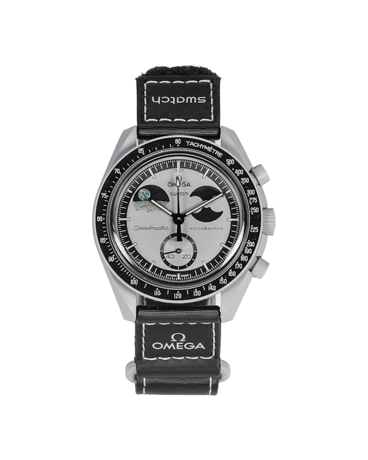 Swatch x Omega Bioceramic Mission To Earthphase SO33M700