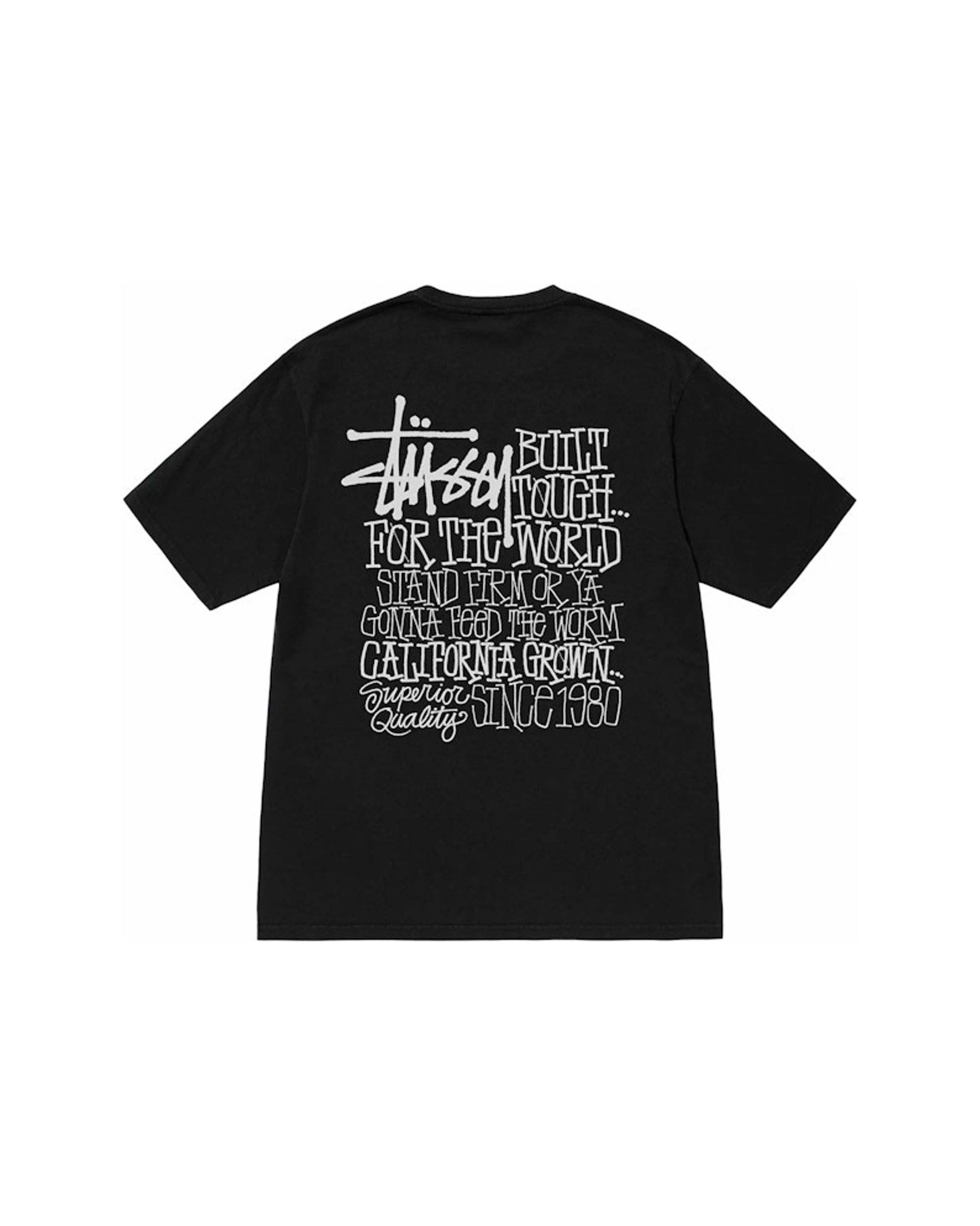 Stussy California Grown Pigment Dyed Tee Black
