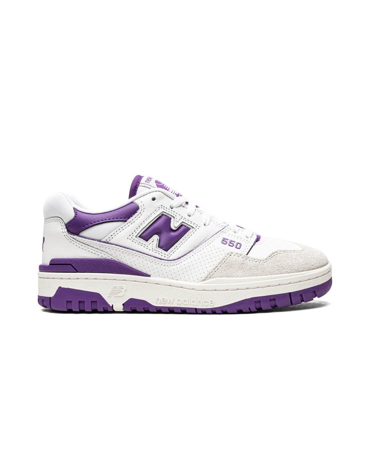 New Balance 550 White Purple