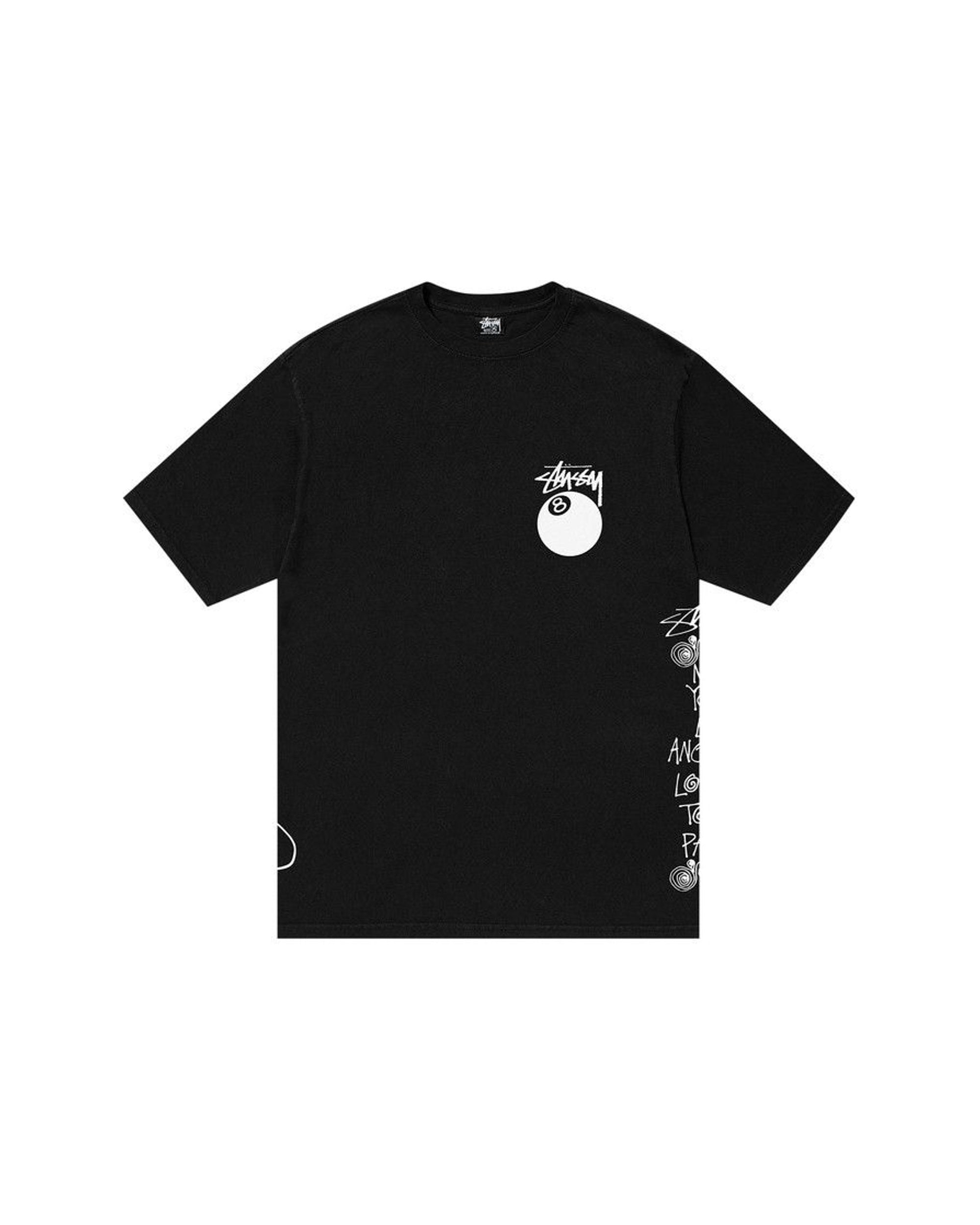 Stussy Test Strike Pigment Dyed Tee Black