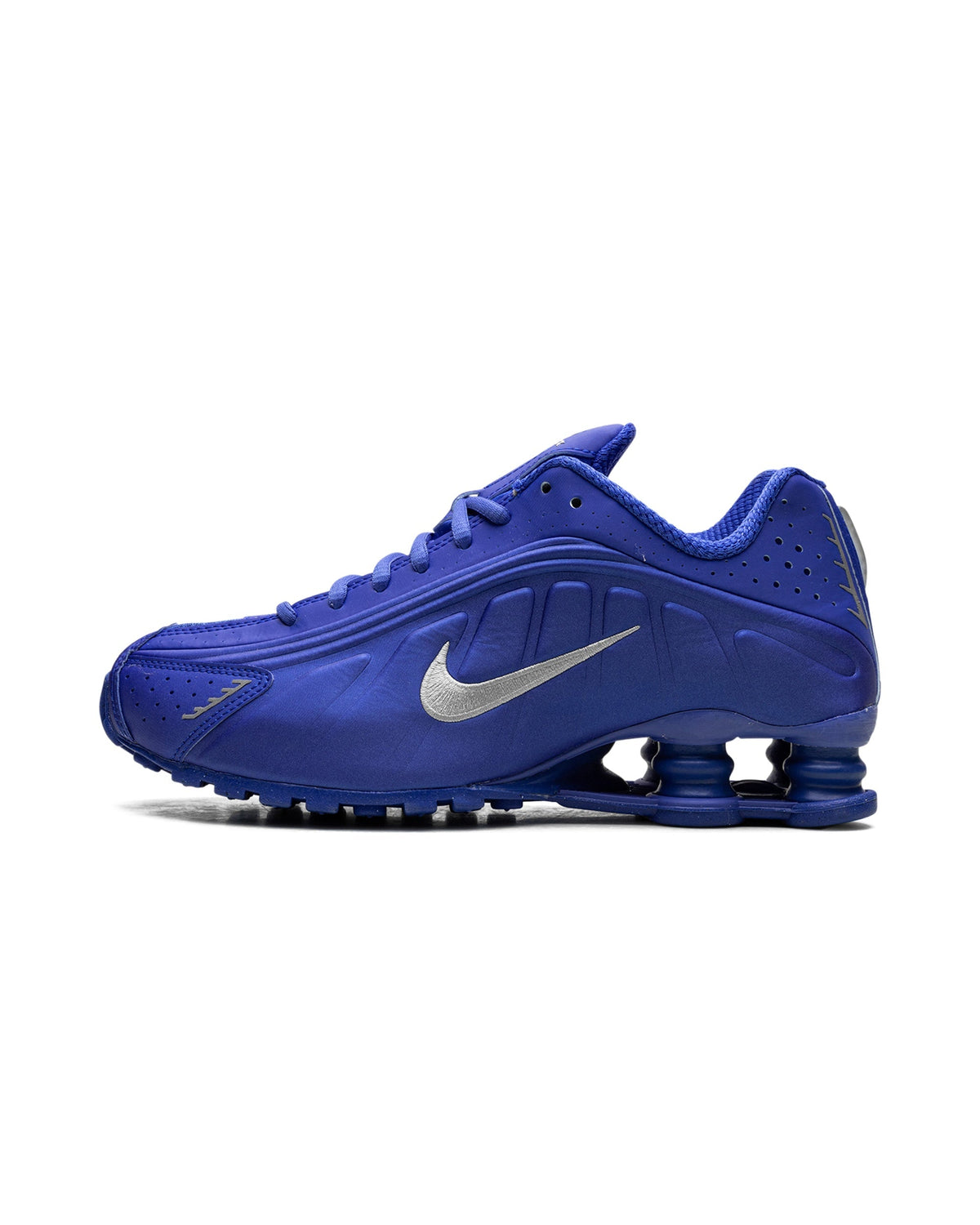 Nike Shox R4 Racer Blue Metallic Silver (Women's)