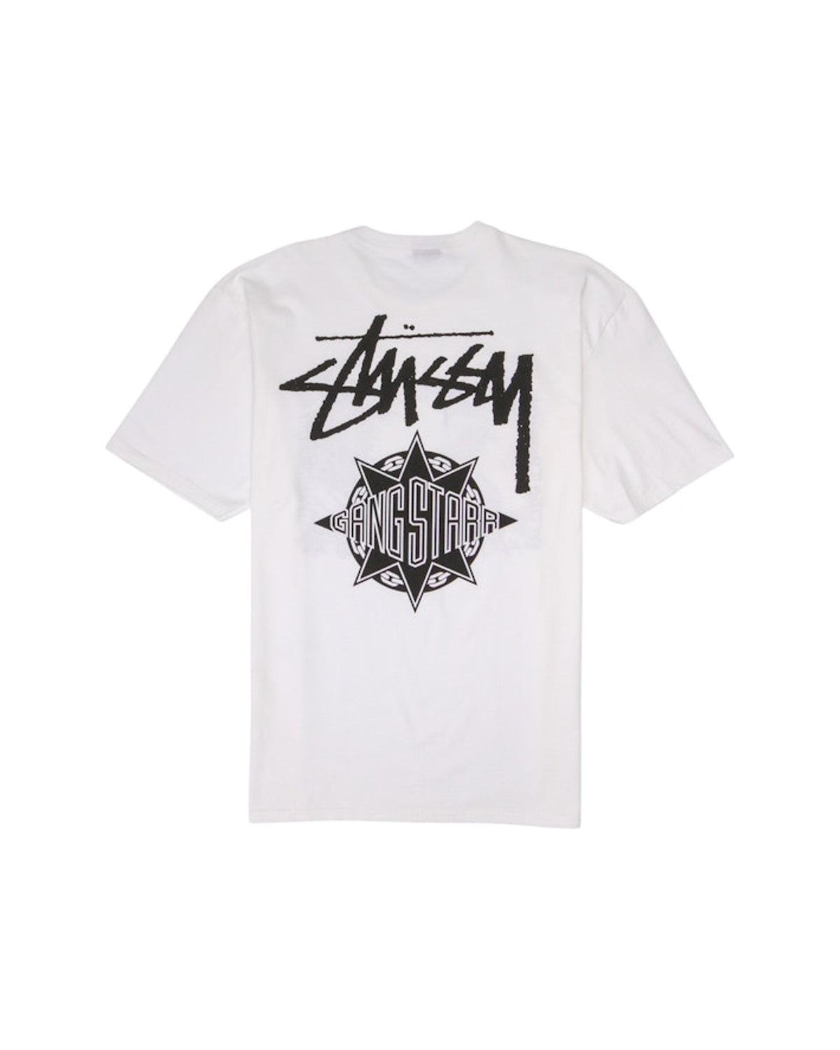 Stussy Gang Starr Take It Personal Tee White