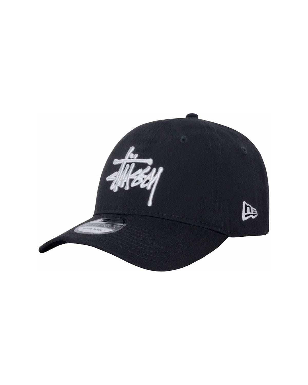 Stussy New Era 9Twenty Basic Strapback Black