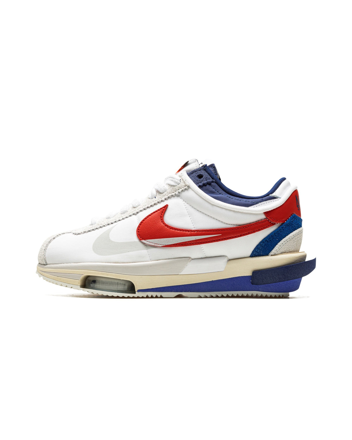 Nike Zoom Cortez SP sacai White University Red Blue