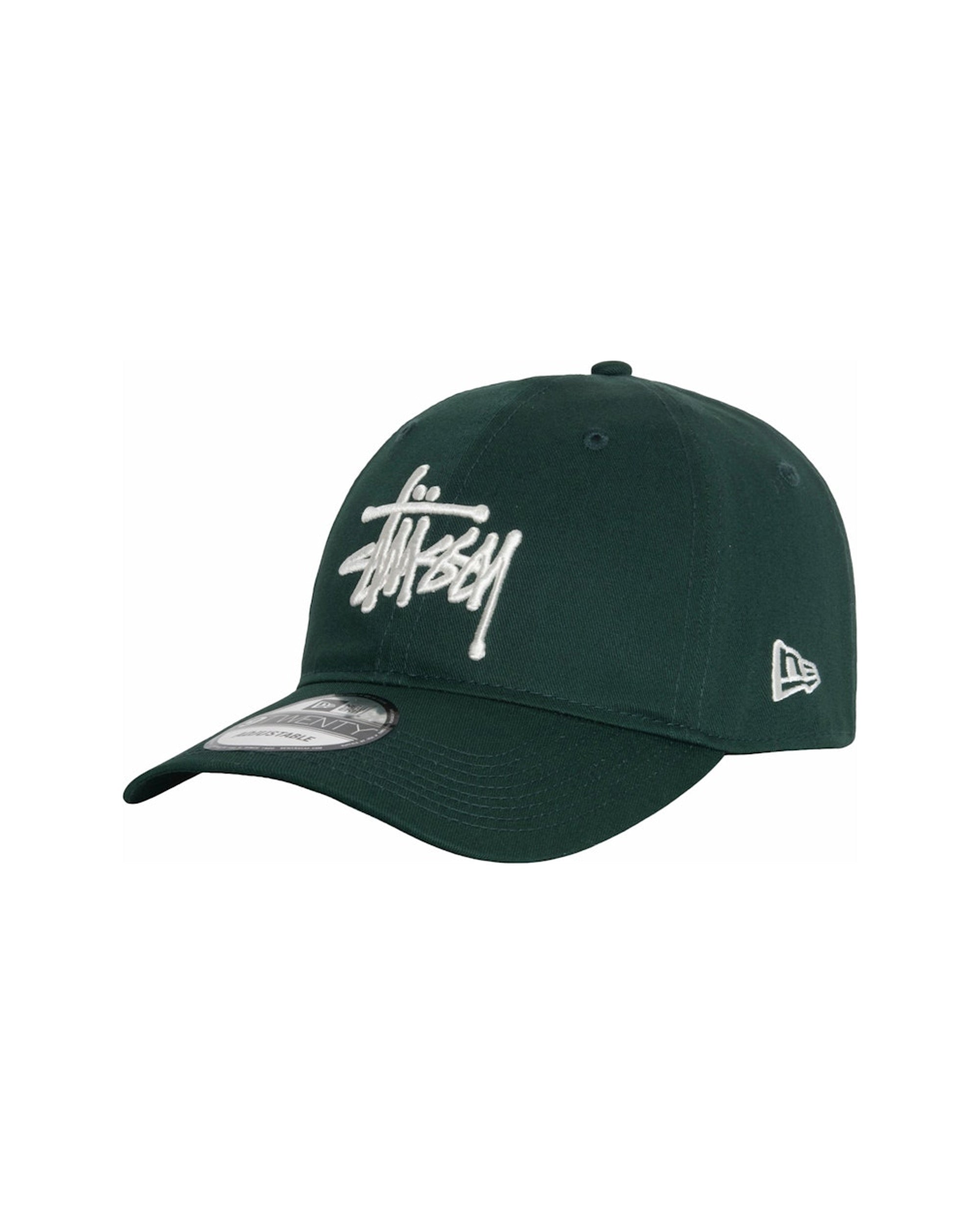 Stussy New Era 9Twenty Basic Strapback Dark Green