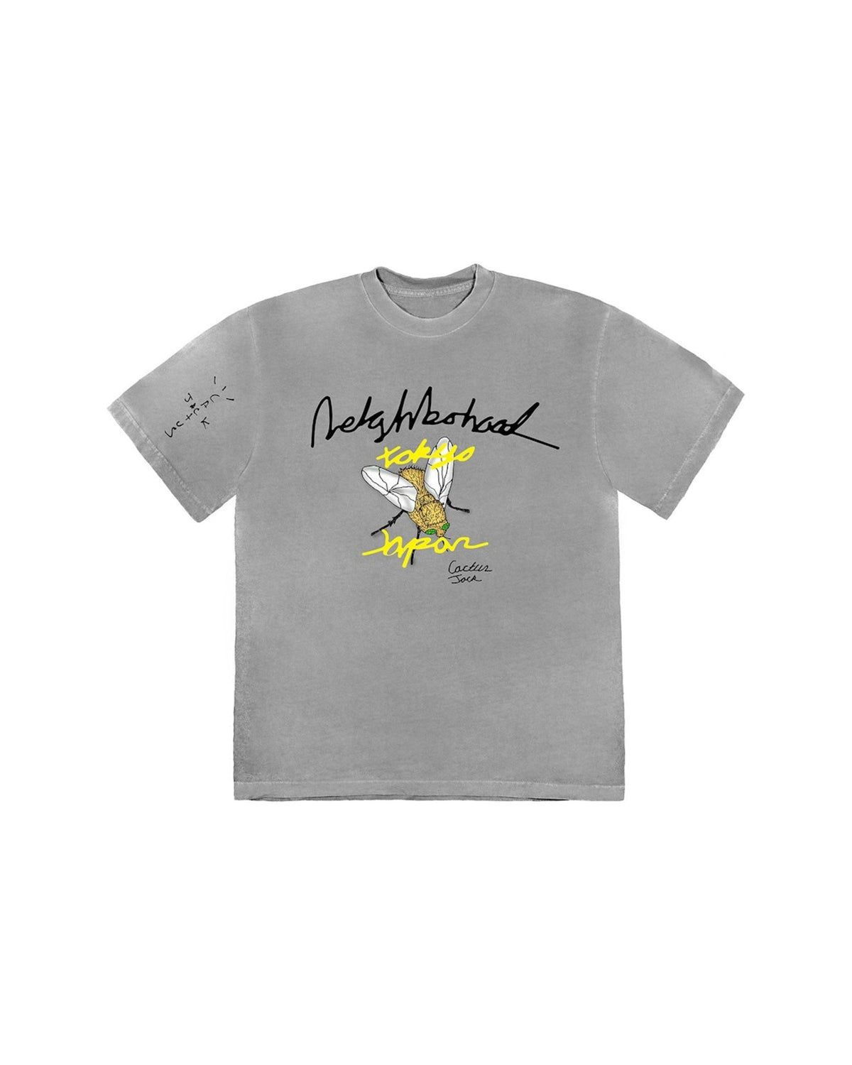 Travis Scott Cactus Jack x Neighborhood Carousel T-shirt Grey