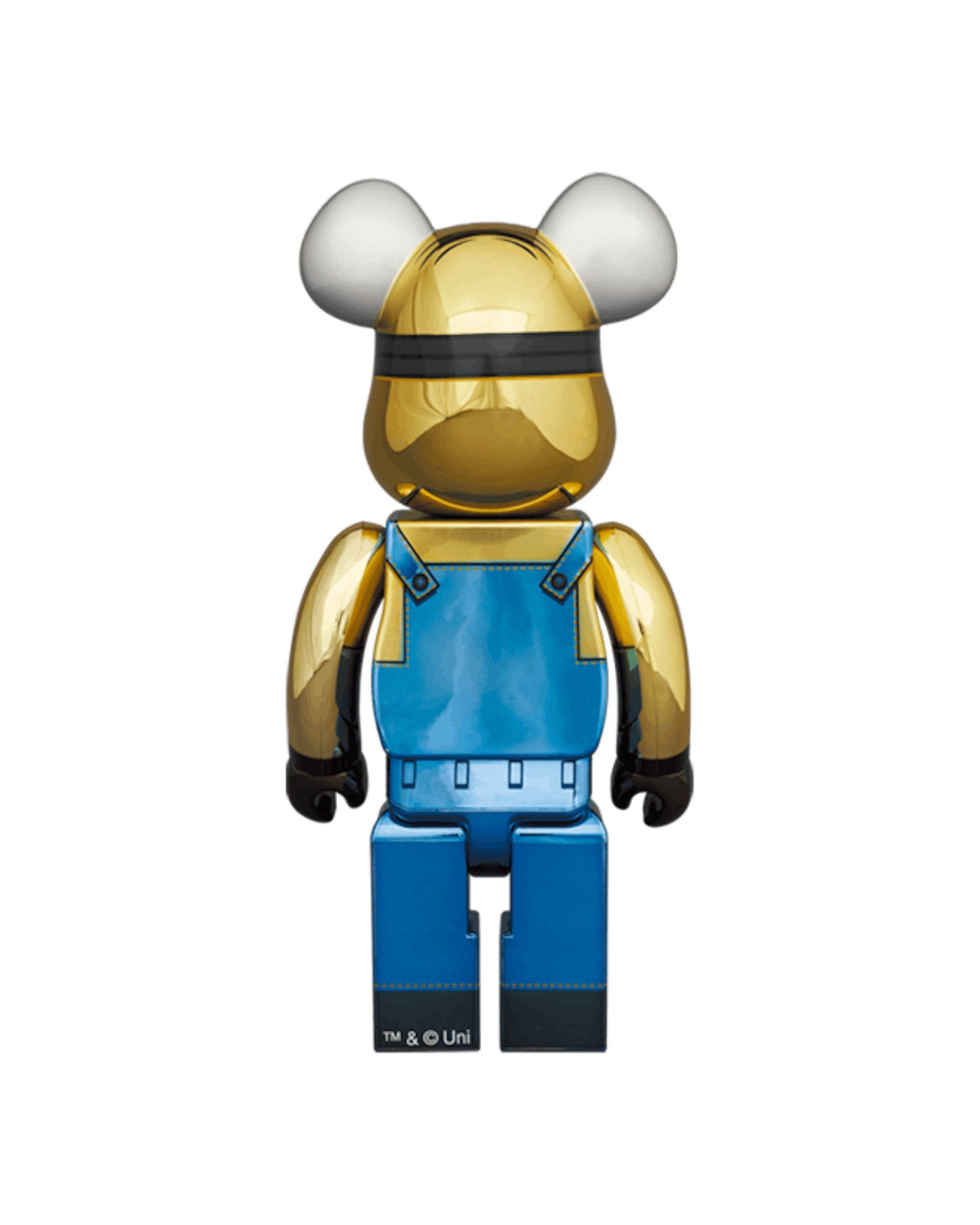 Bearbrick DAVE 100% & 400% Set CHROME Ver.