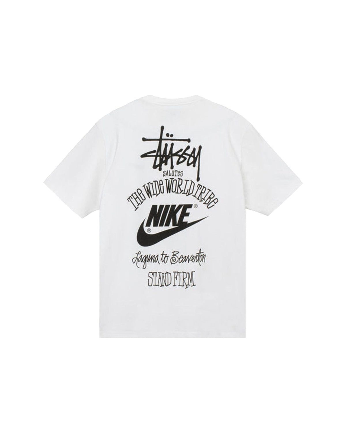 Nike x Stussy The Wide World Tribe T-Shirt White