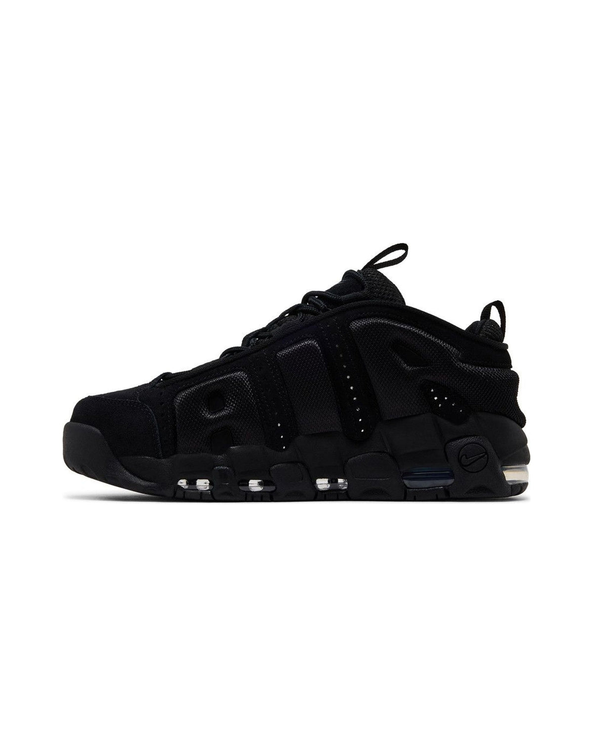 Nike Air More Uptempo Low Triple Black