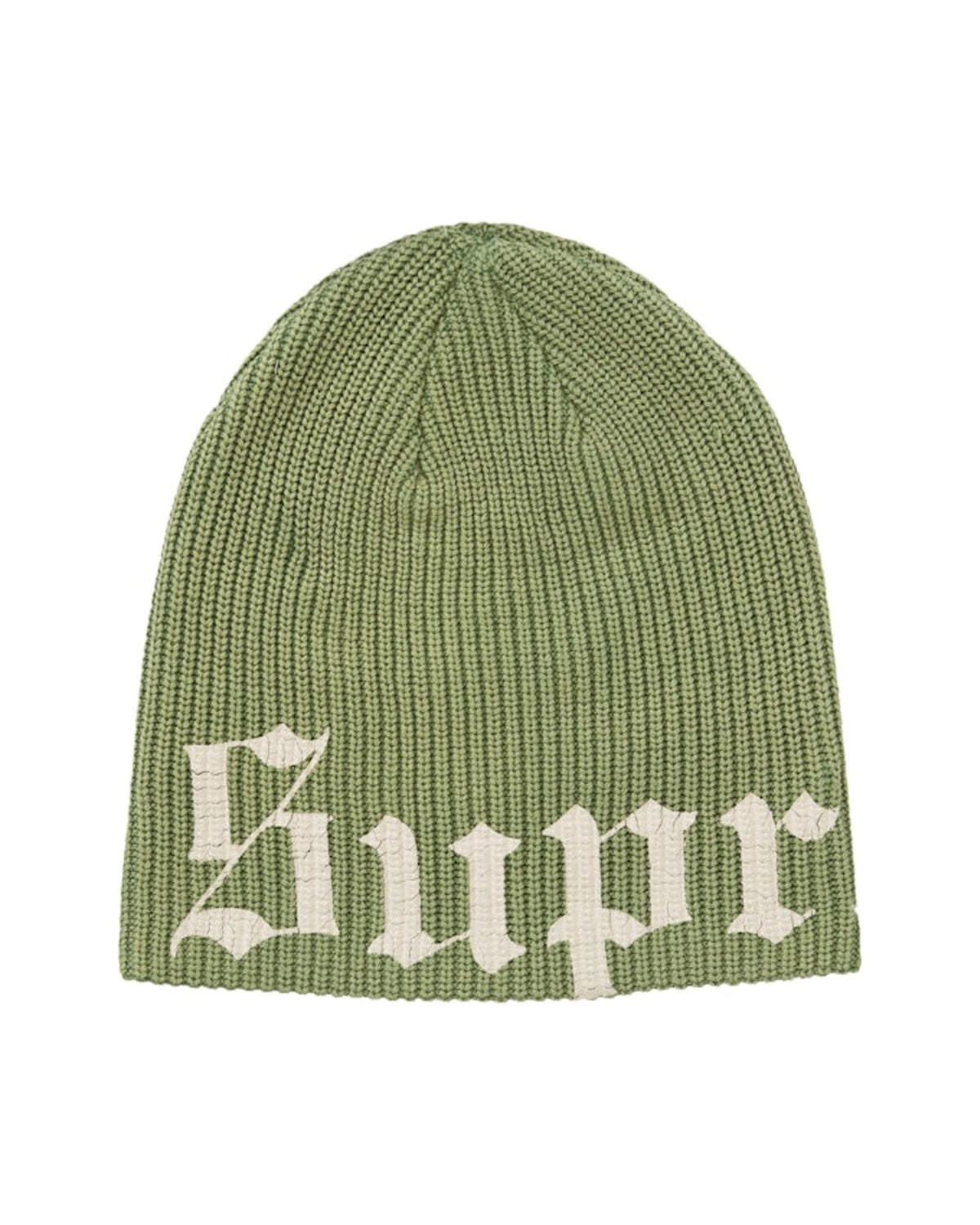 Supreme Old English Printed Beanie Green