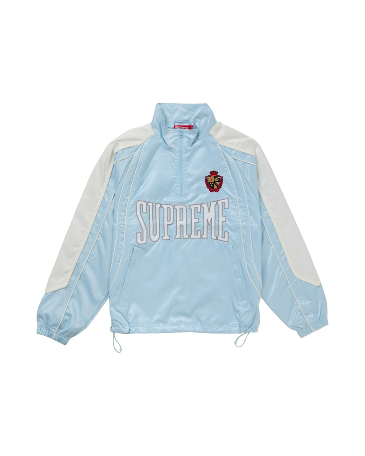 Supreme Satin Piping Pullover Light Blue