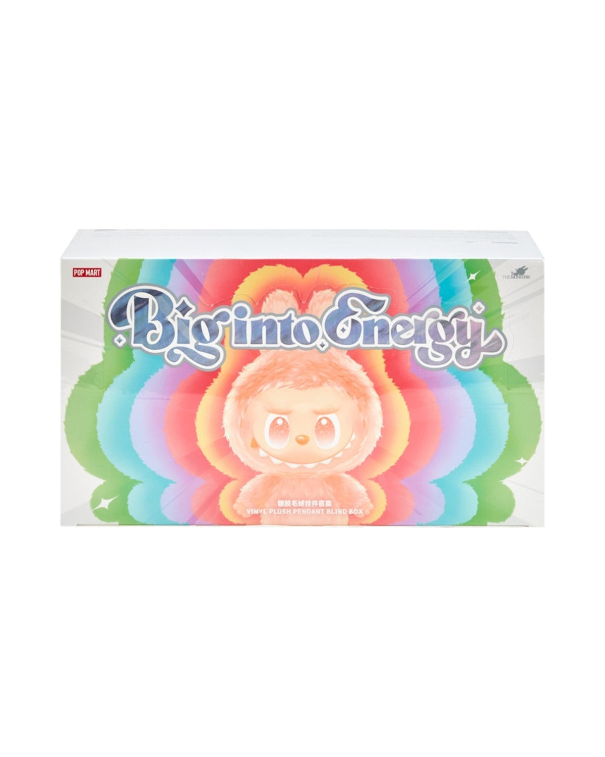 Pop Mart Labubu The Monsters Big into Energy Series Vinyl Plush Pendant Sealed Case (6 Blind Boxes)
