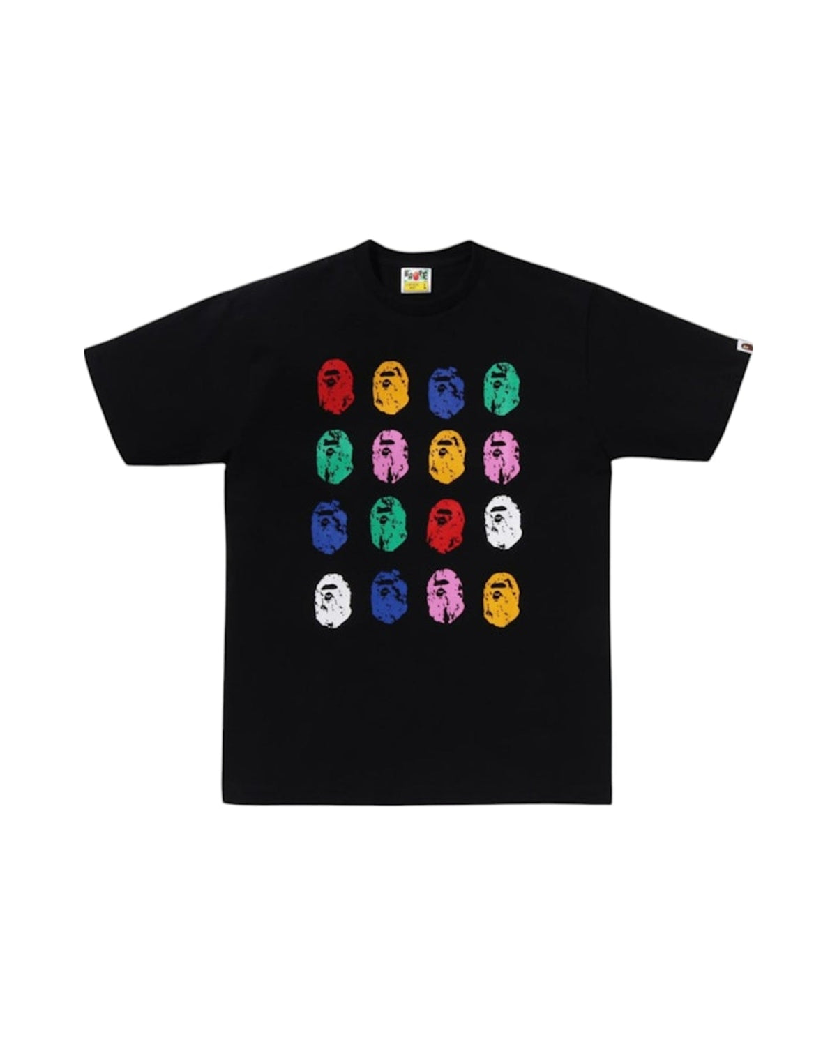 BAPE A Bathing Ape 32nd Anniversary Ape Head Tee Black