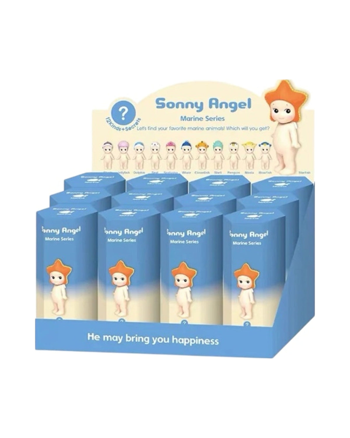 Sonny Angel Marine Series Sealed Case (12 Blind Box)