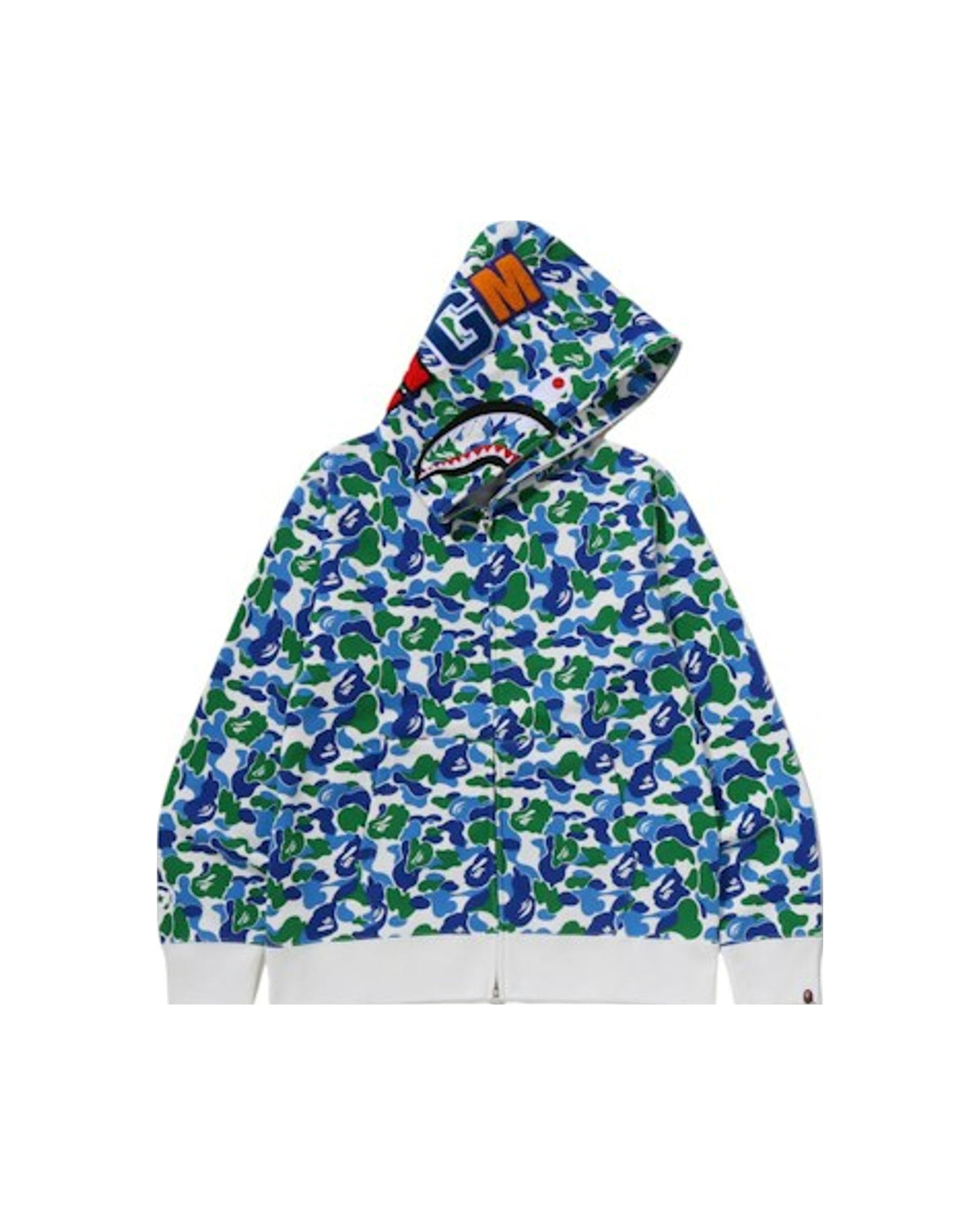 BAPE Shark Full Zip Hoodie (Seibu Ikebukuro Store Exclusive) Multicolor