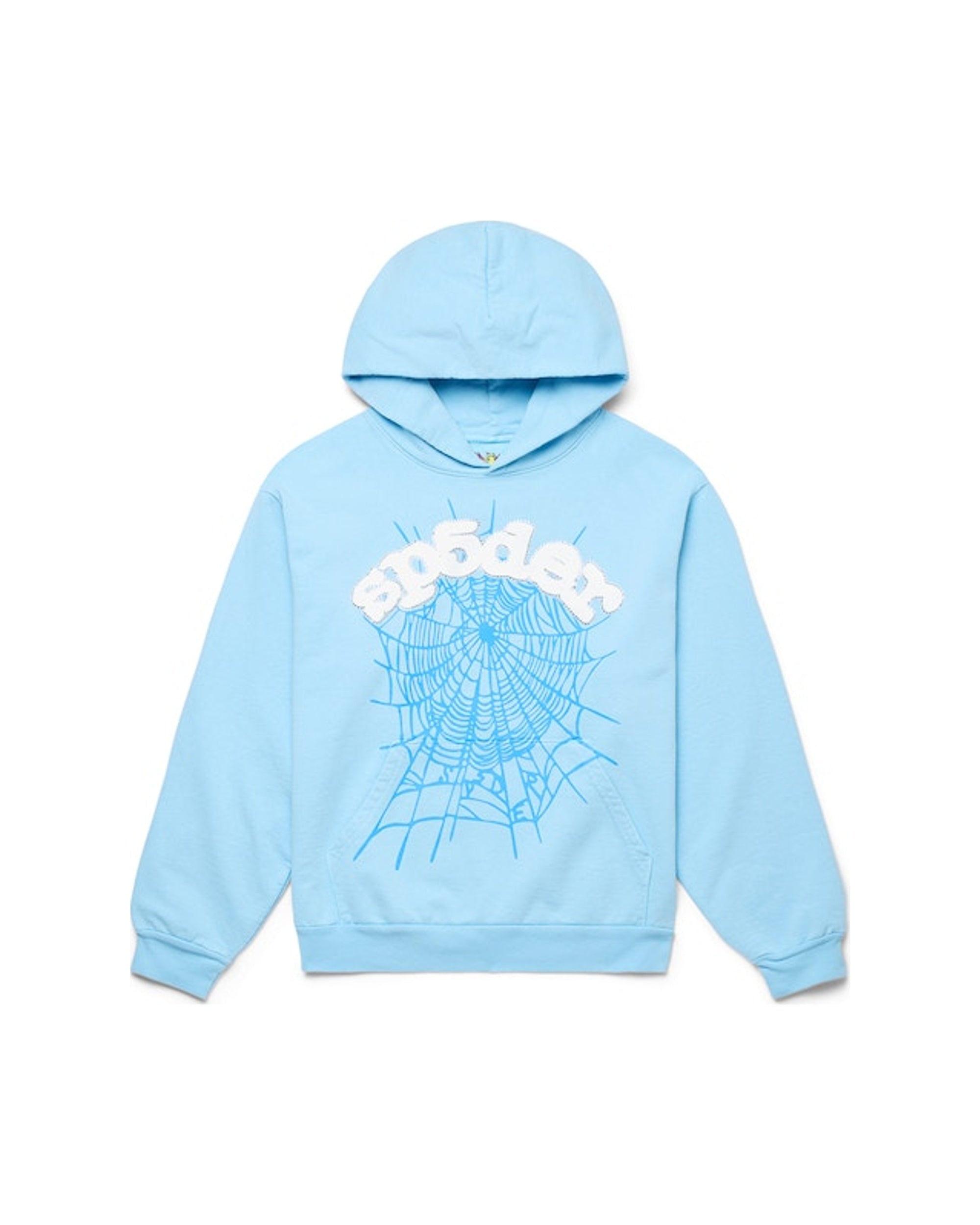 Sp5der Web Hoodie Sky Blue