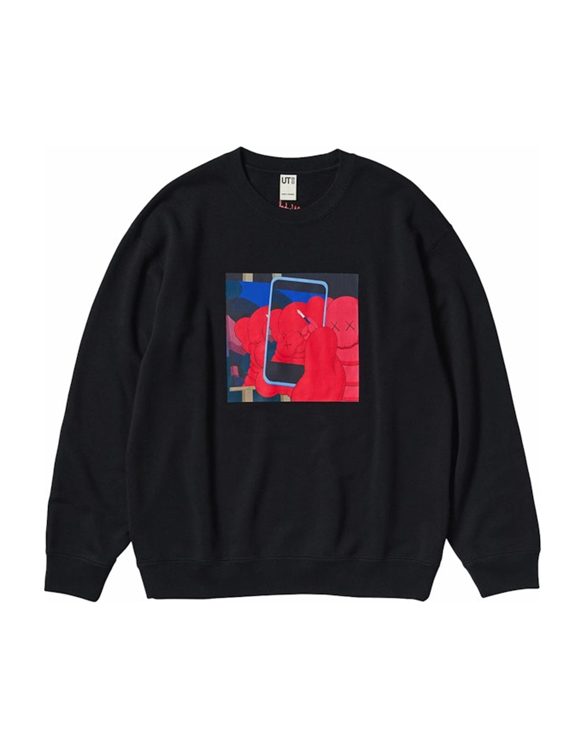 KAWS x Uniqlo Warhol Graphic Sweatshirt Black