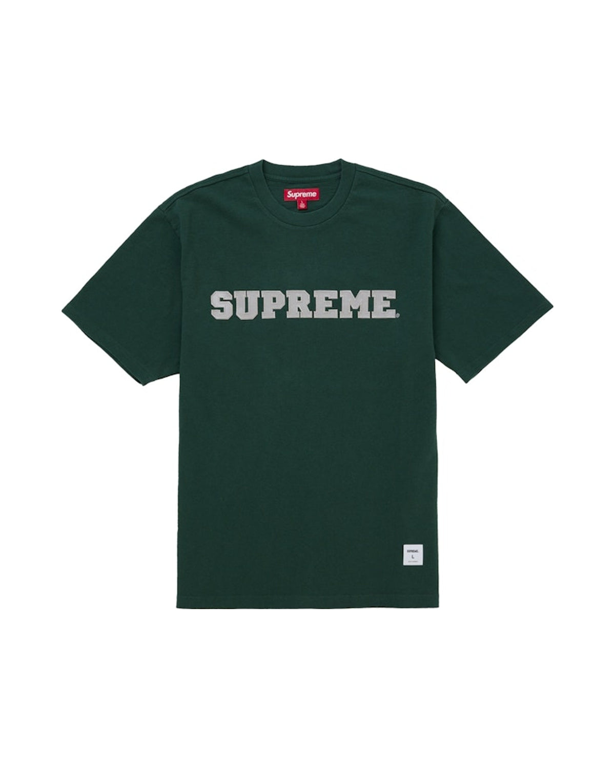Supreme Collegiate Appliqué S/S Top Green
