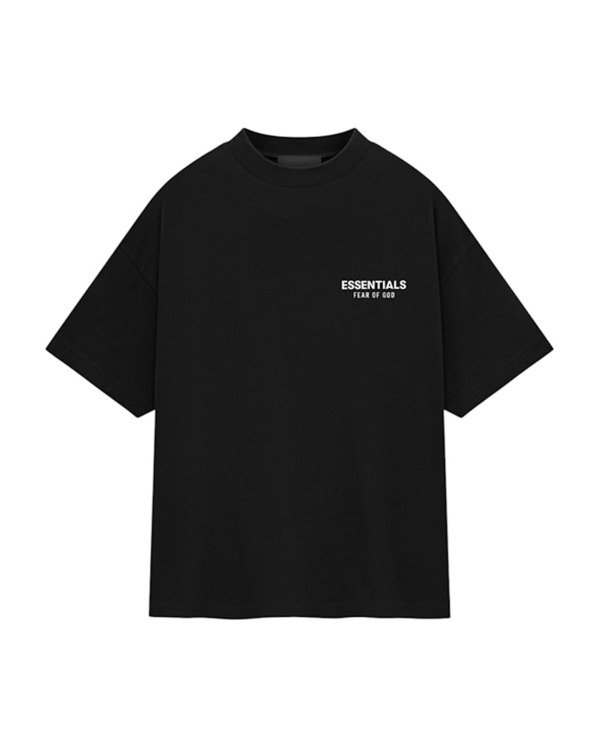 Fear of God Essentials Jersey Crewneck T-Shirt Black
