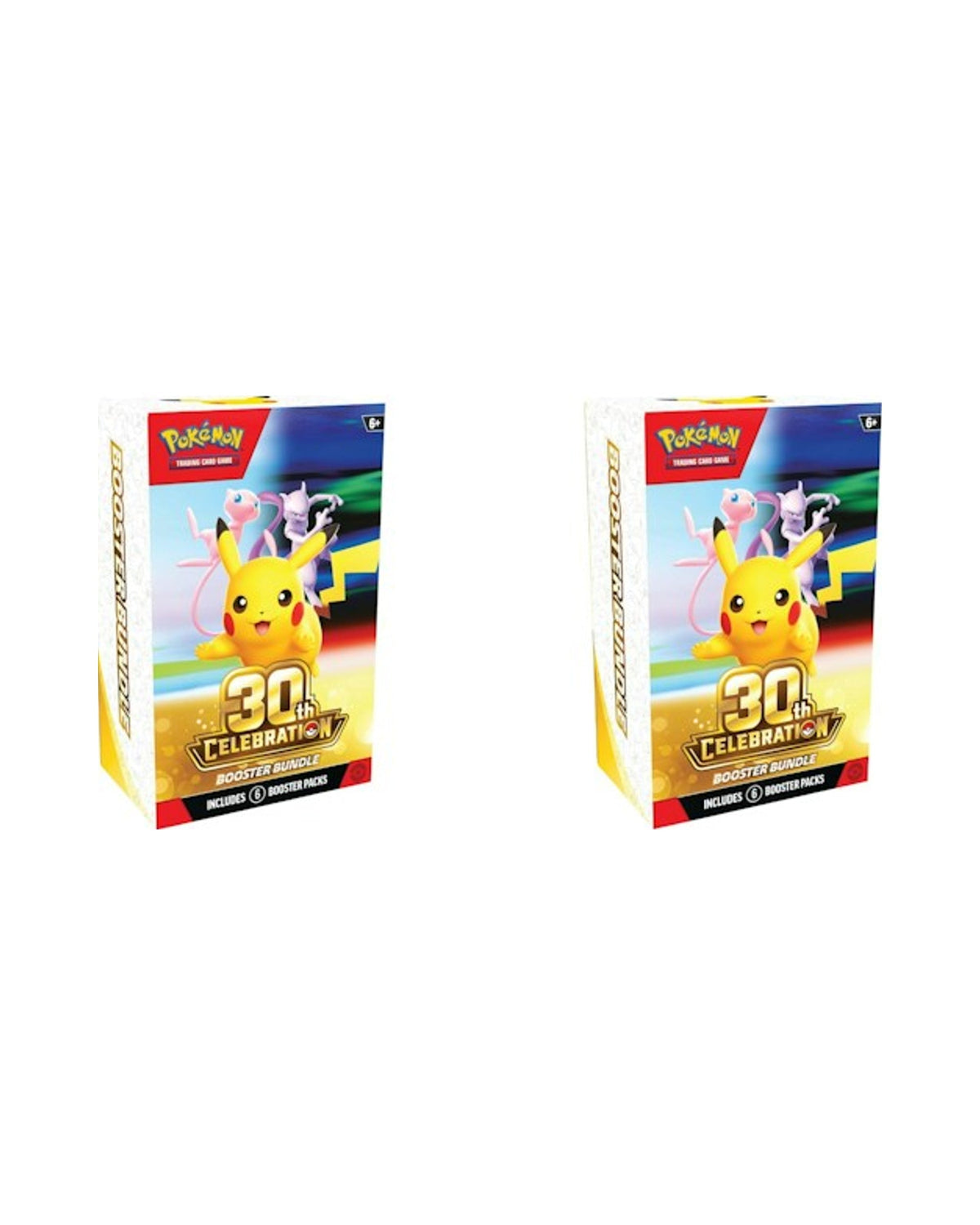 2026 Pokémon Mega Evolution 30th Celebration Booster Bundle 2x Lot