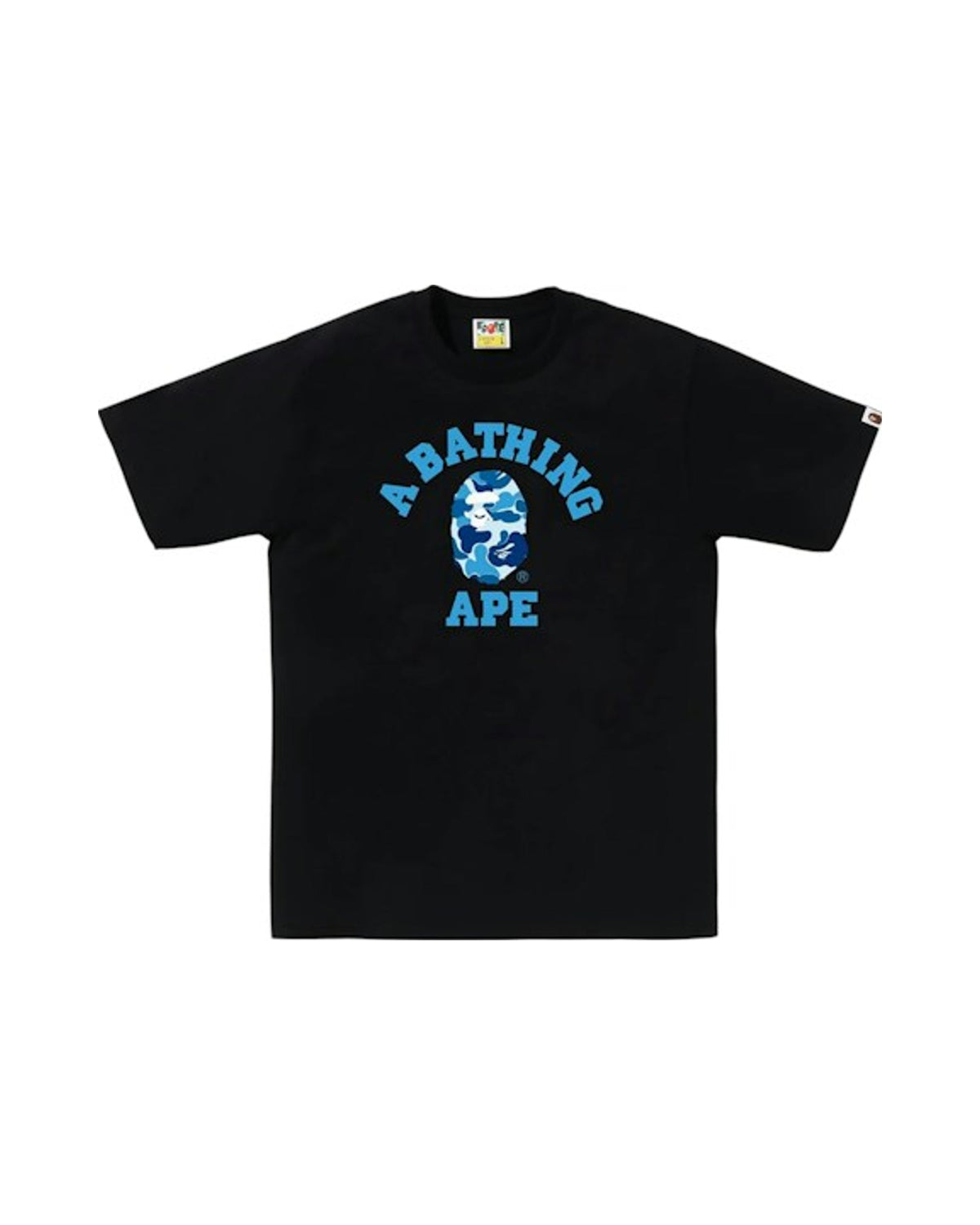 BAPE ABC Camo College Tee (SS25) Black/Blue