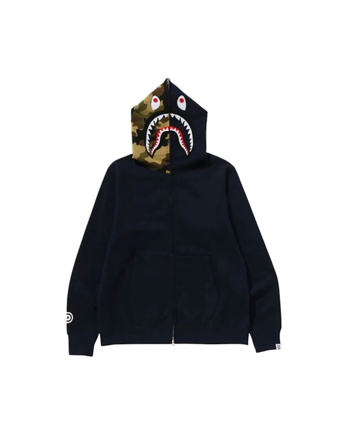 BAPE 1st Shark Full Zip Hoodie Navy