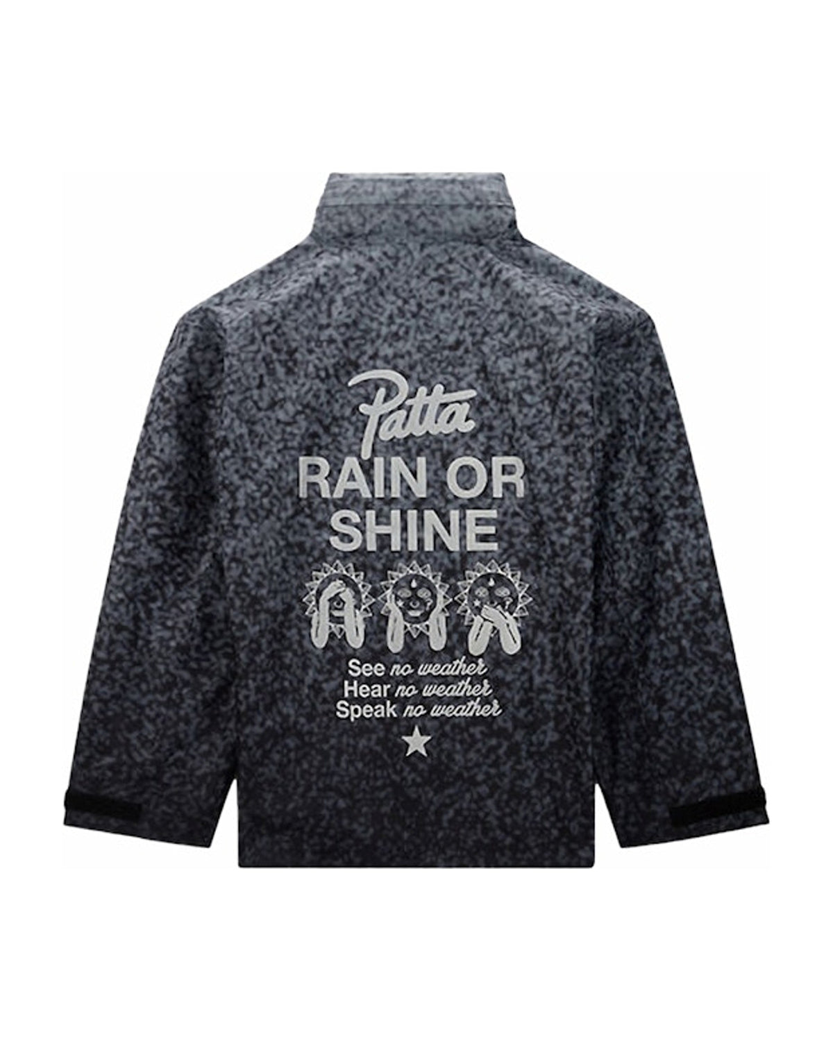 Converse x Patta Rain Jacket Black Gradient
