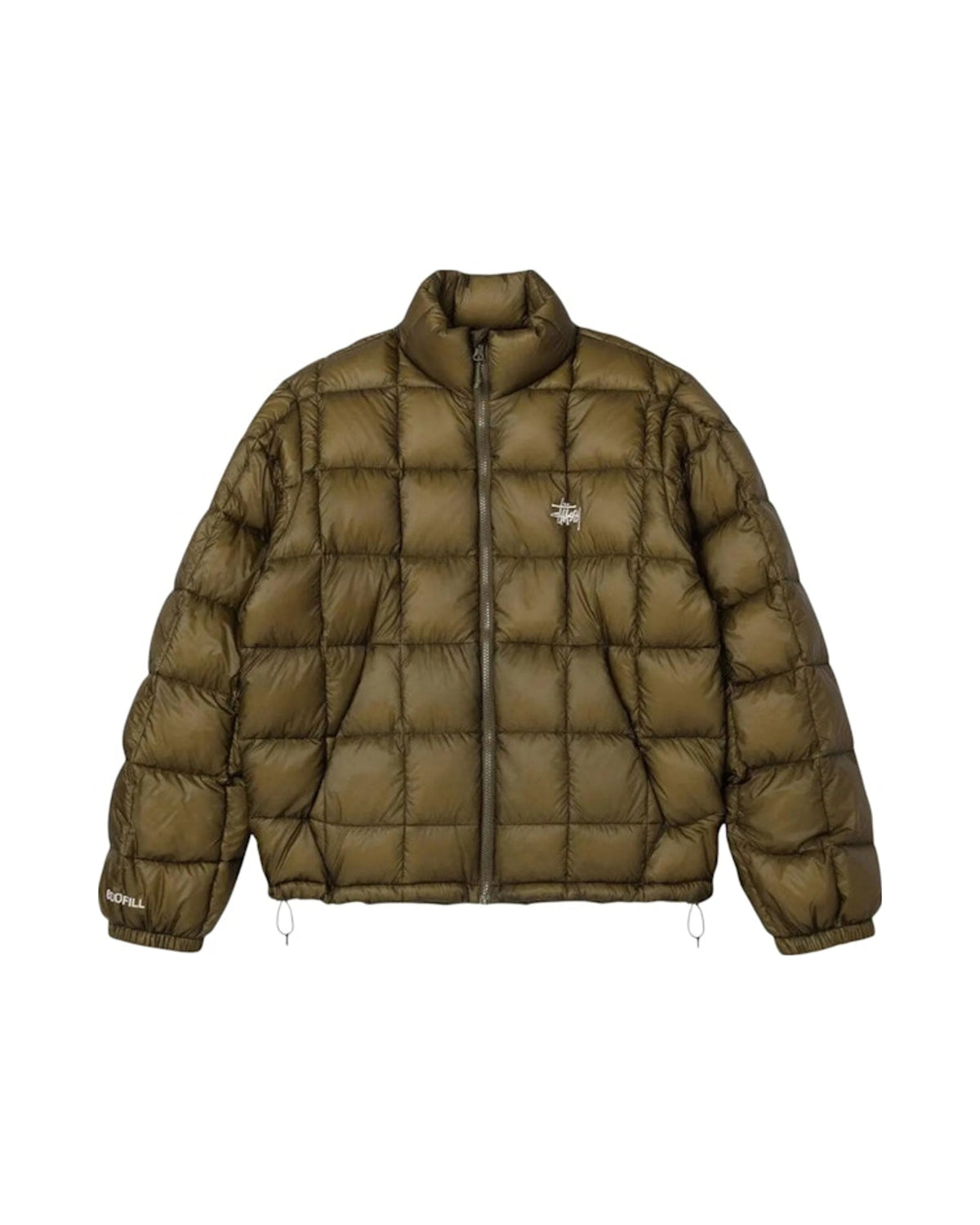 Stussy Midweight Puffer Jacket Olive