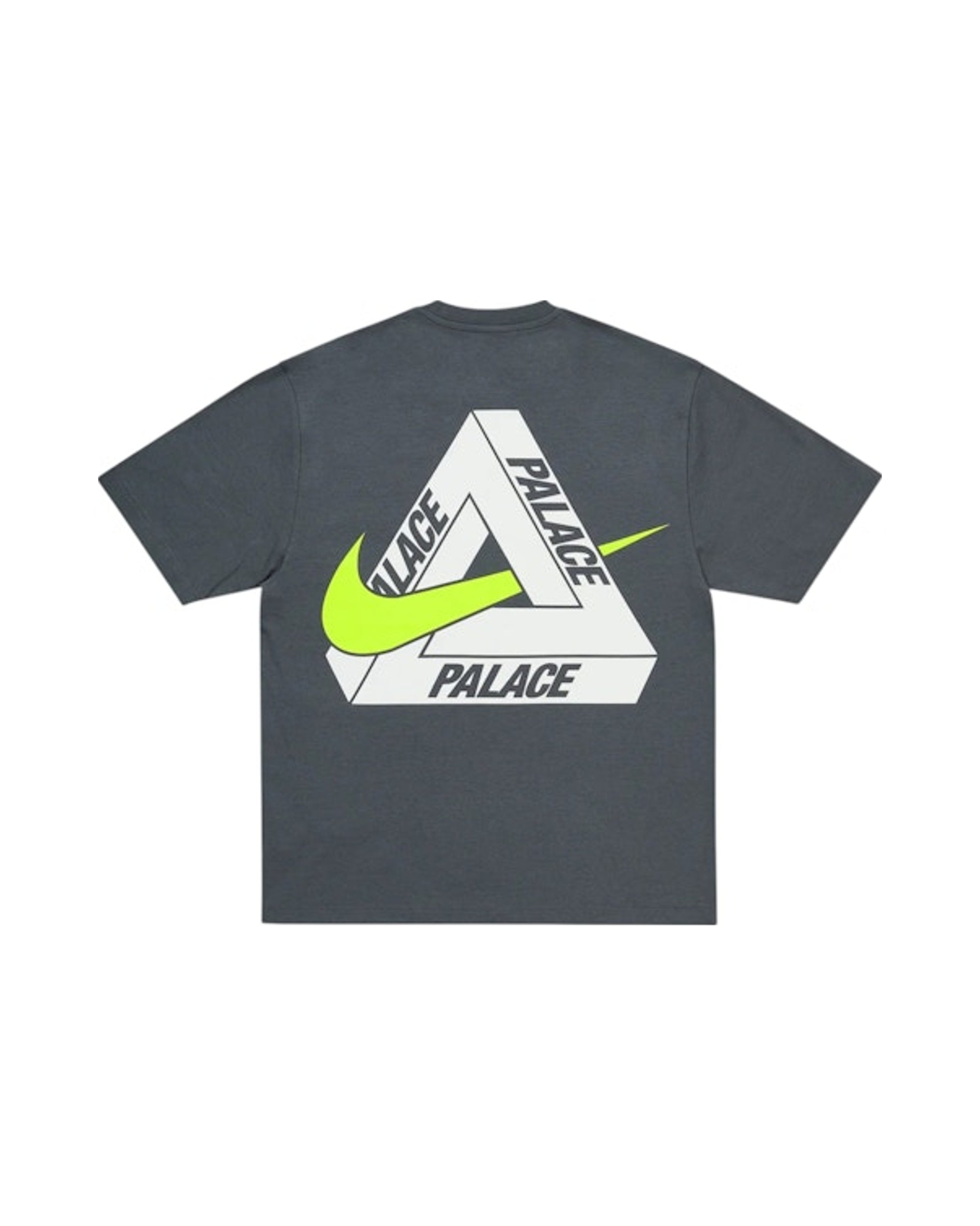 Palace x Nike Tri Swoosh T-Shirt Charcoal