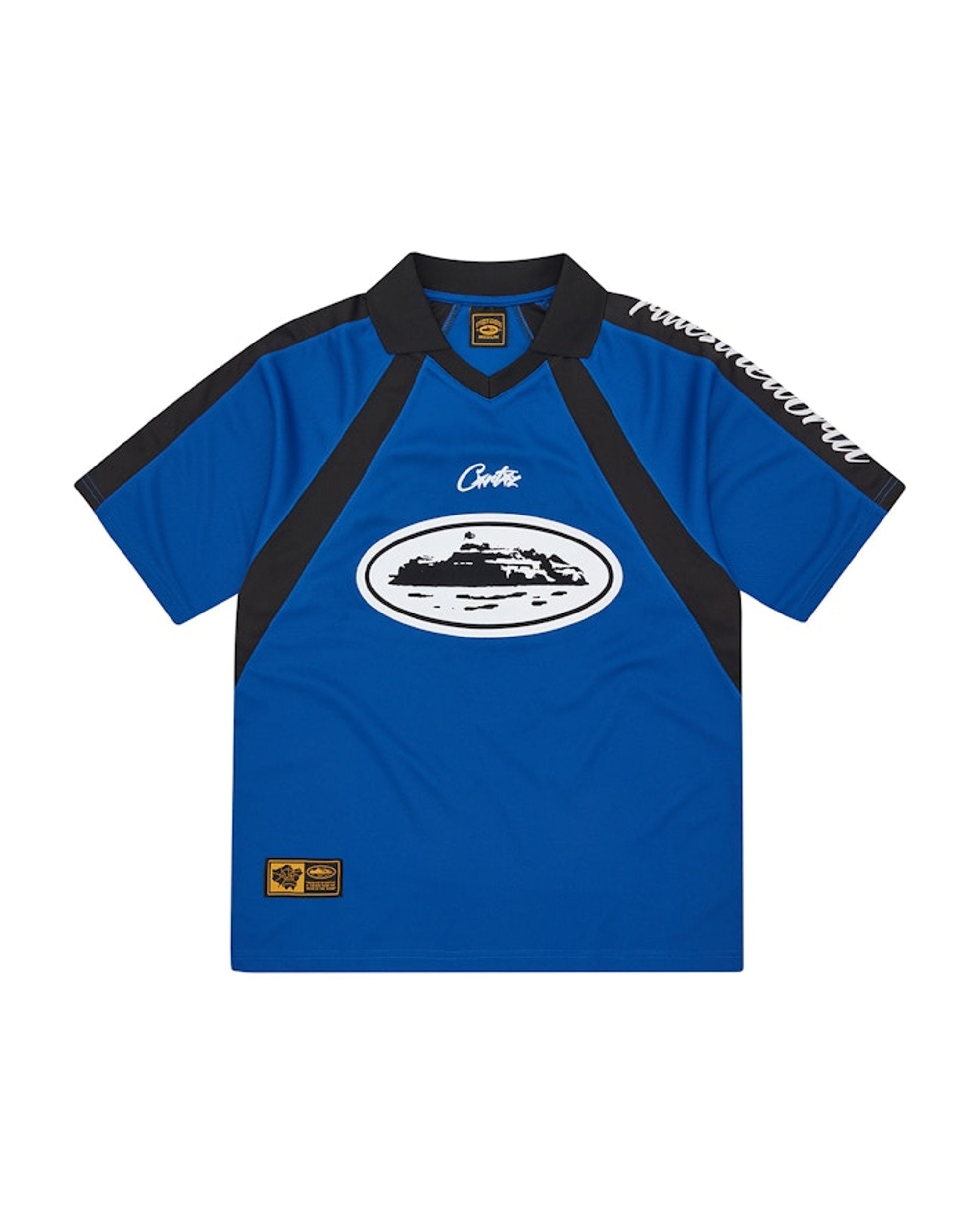 Corteiz Alcatraz Football Jersey Navy
