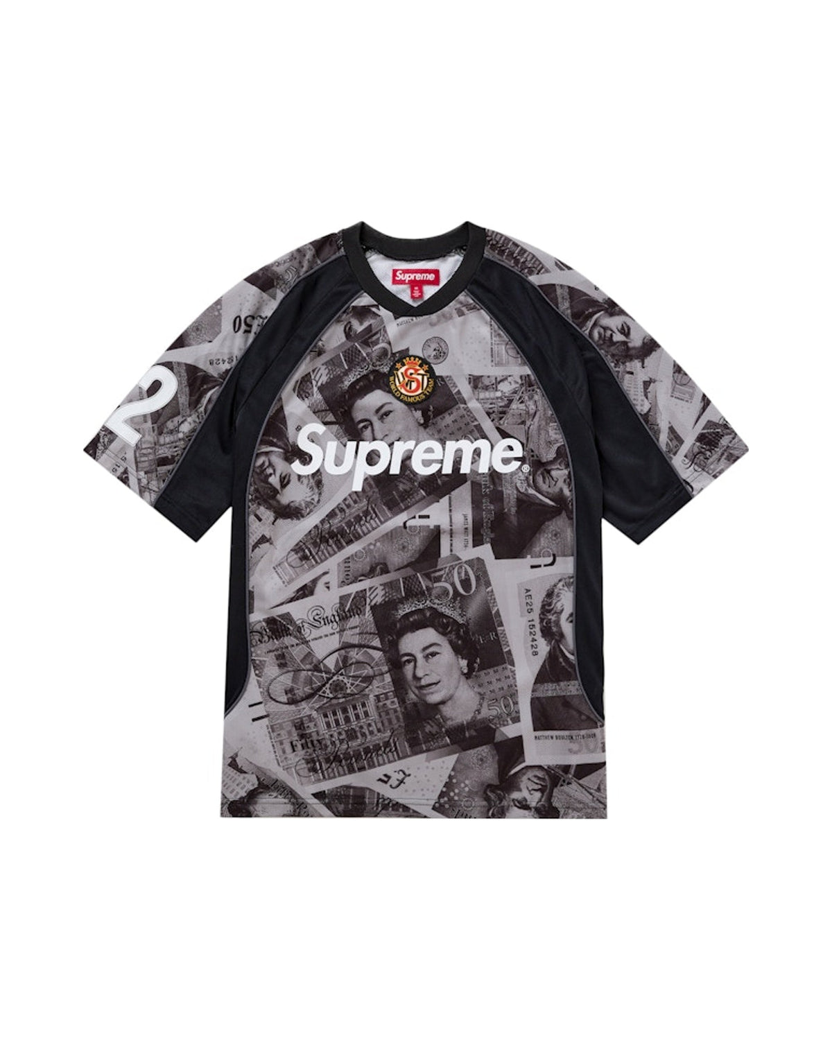 Supreme Pounds Soccer Jersey Black