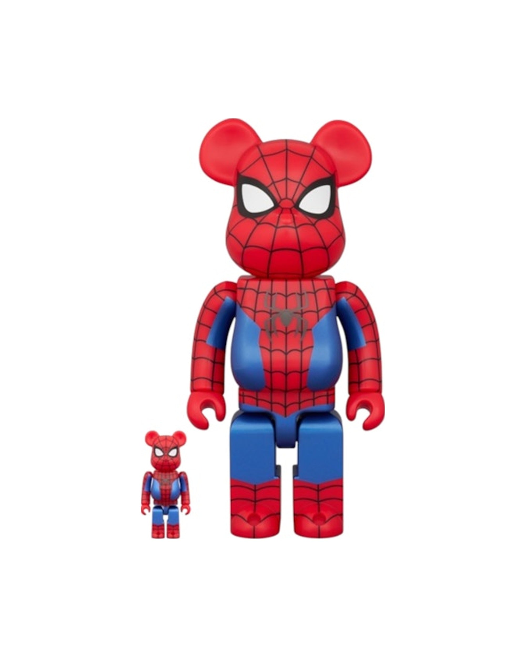 Bearbrick Spider-Man Final Suit 100% & 400% Set